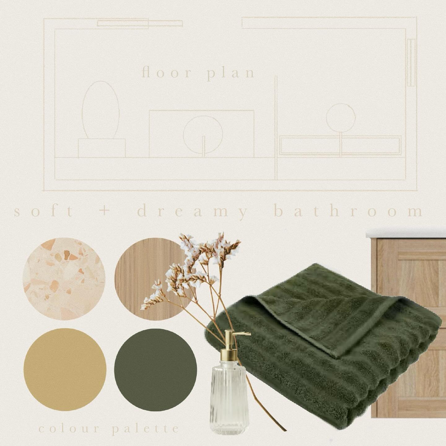 soft + dreamy bathroom concept board - client work

If you have seen the previous client reveal for the soft + warm laundry, I mentioned it was a part of a larger back of house entire renovation. Well, here it is!

I&rsquo;ve been sitting on this rev