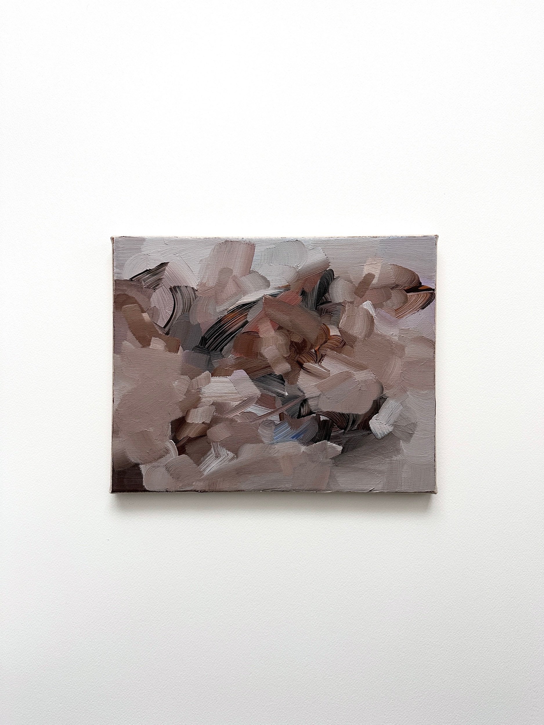 Untitled , 2024 Acrylic on linen 24 x 30 cm