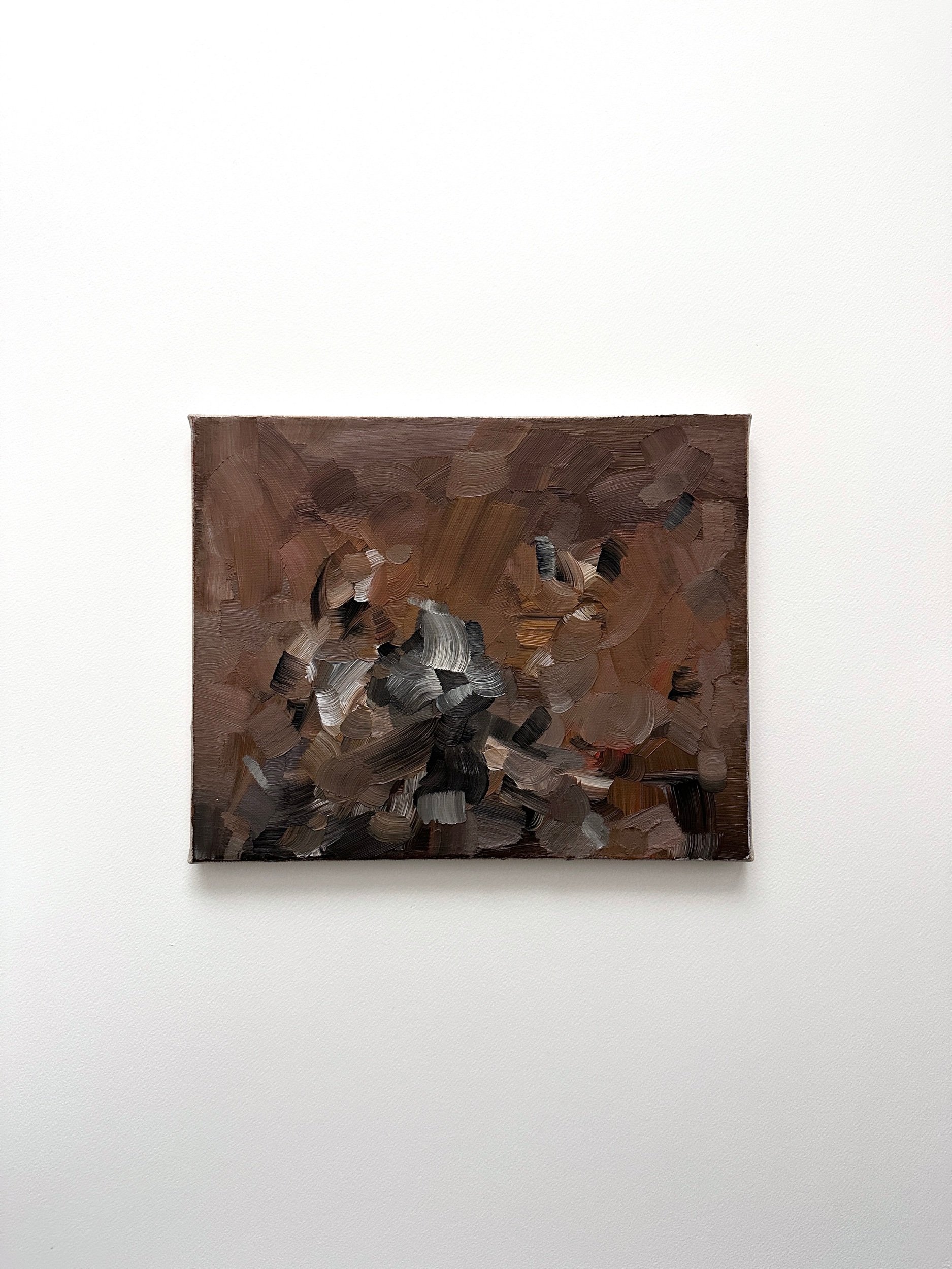 Untitled , 2024 Acrylic on linen 24 x 30 cm