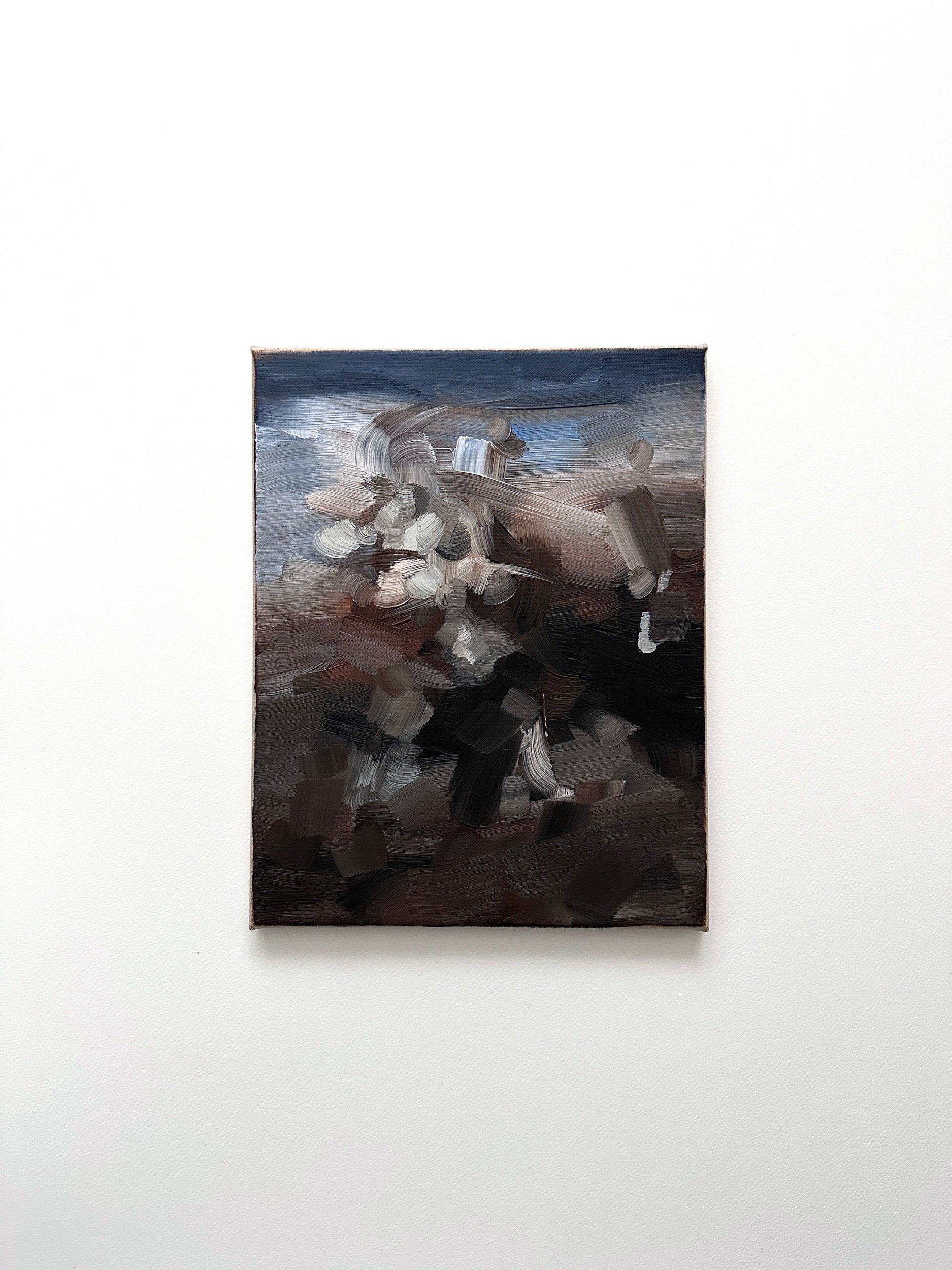 Untitled , 2024 Acrylic on linen 30 x 24 cm