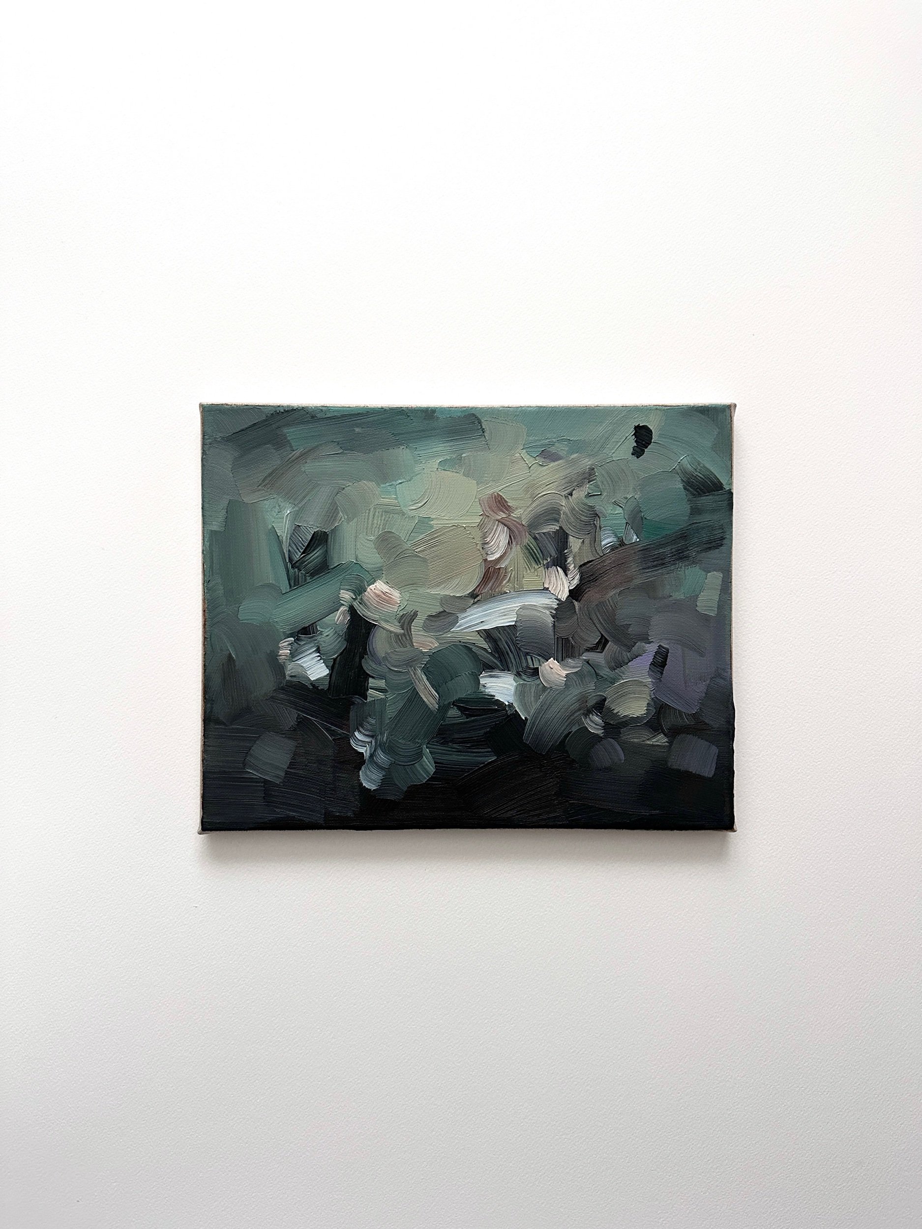 Untitled , 2024 Acrylic on linen 24 x 30 cm