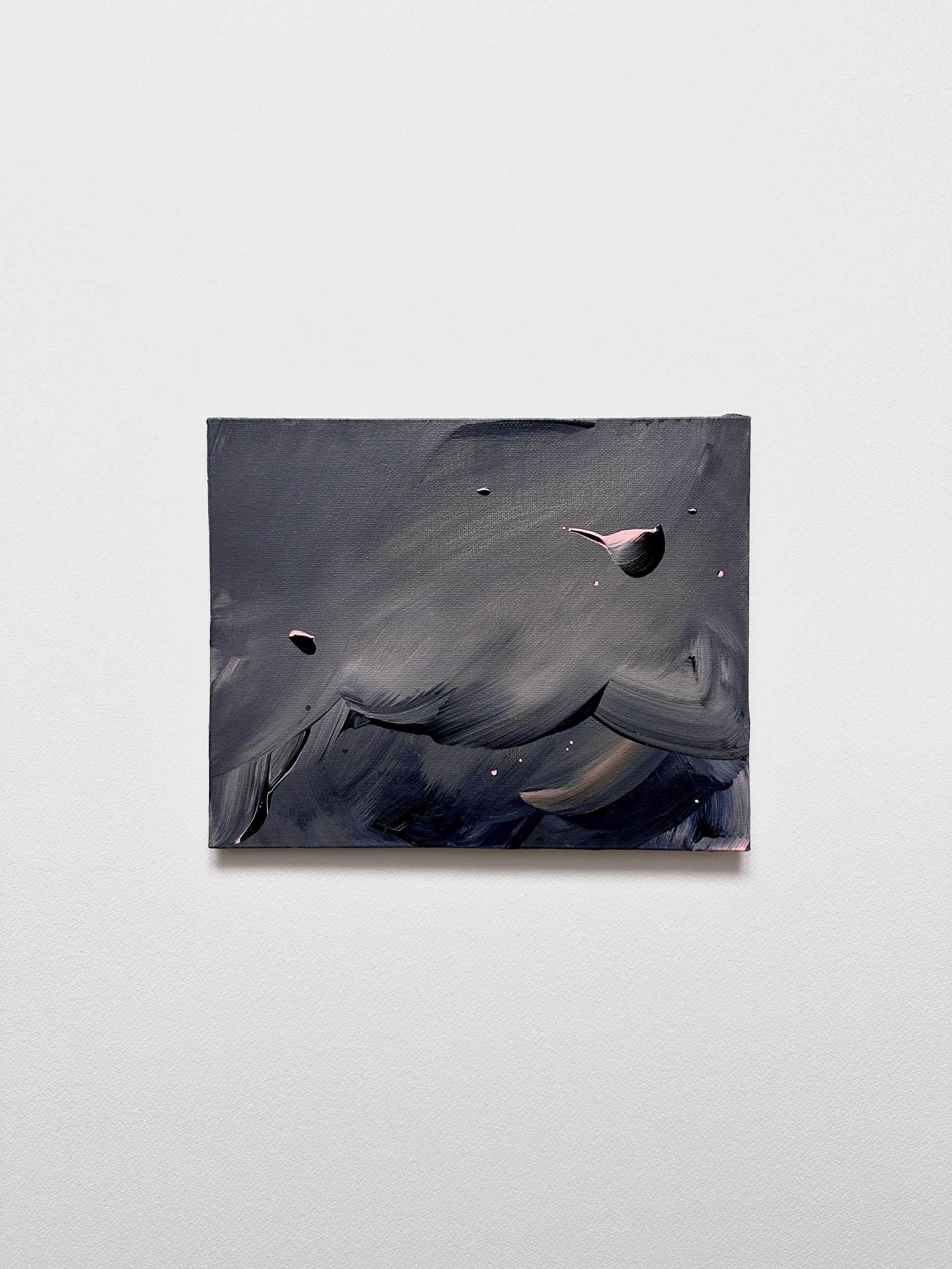 Untitled , 2024 Acrylic on canvas board 20 x 25 cm