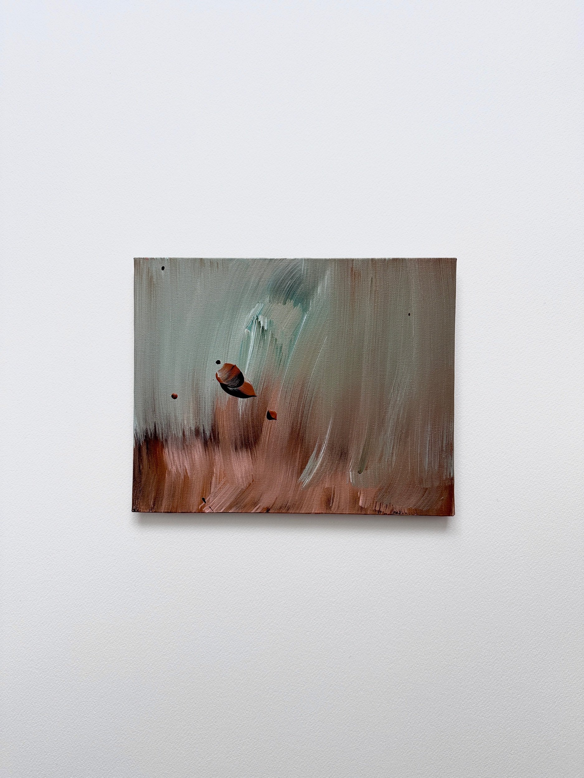 Untitled , 2024 Acrylic on canvas board 20 x 25 cm