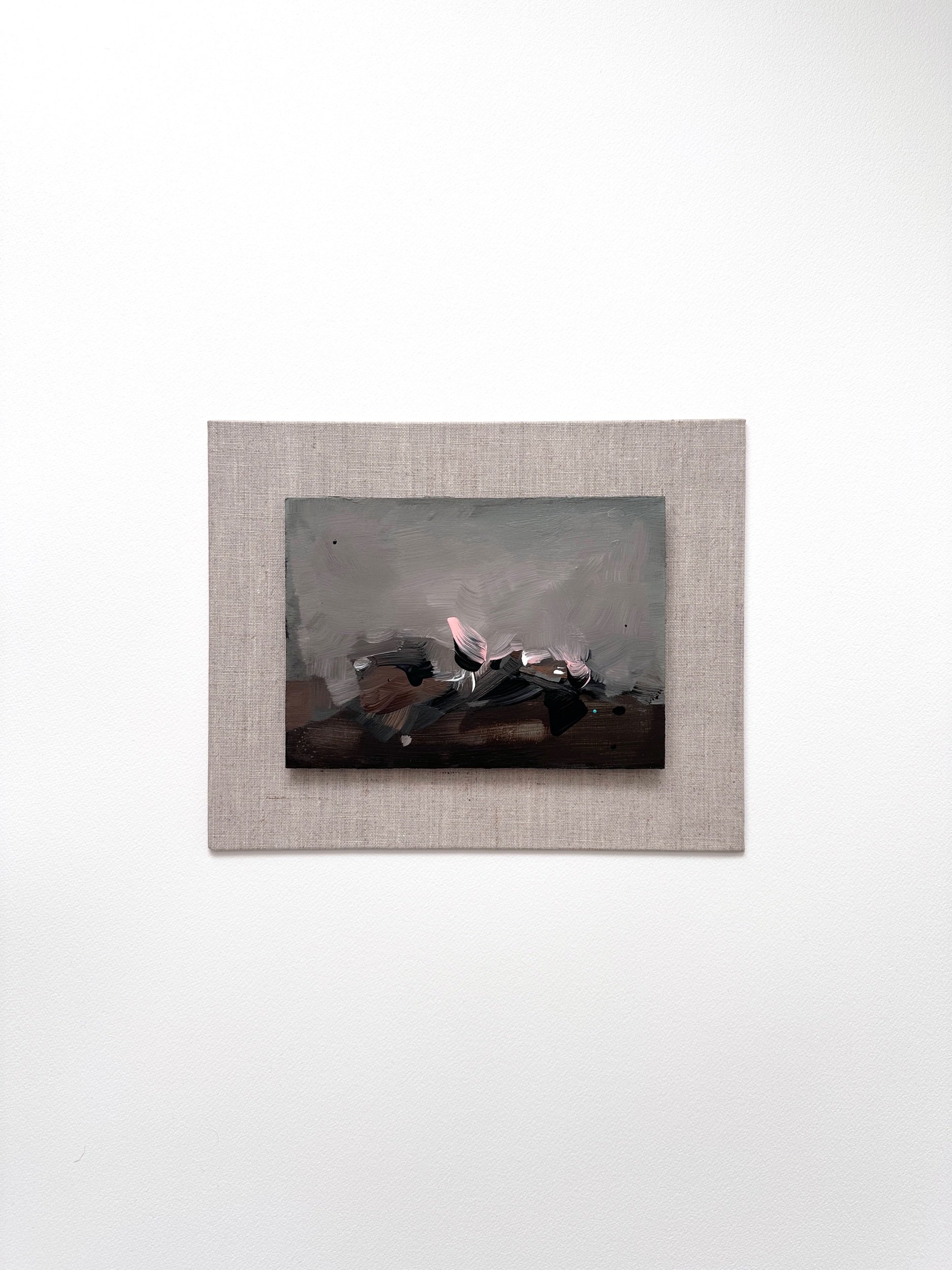 Untitled , 2024 Acrylic on board 15 x 20 cm