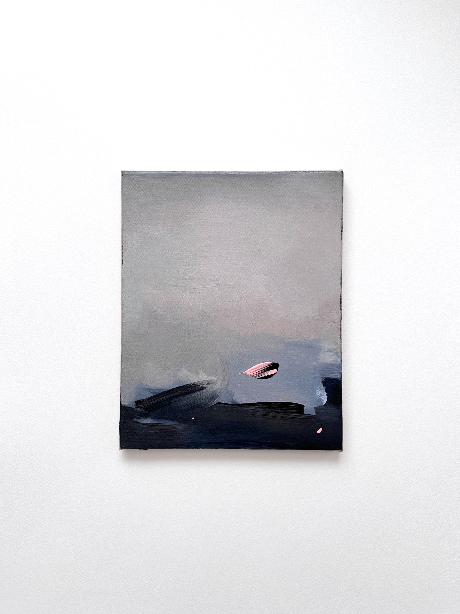Untitled , 2024 Acrylic on linen 30 x 24 cm