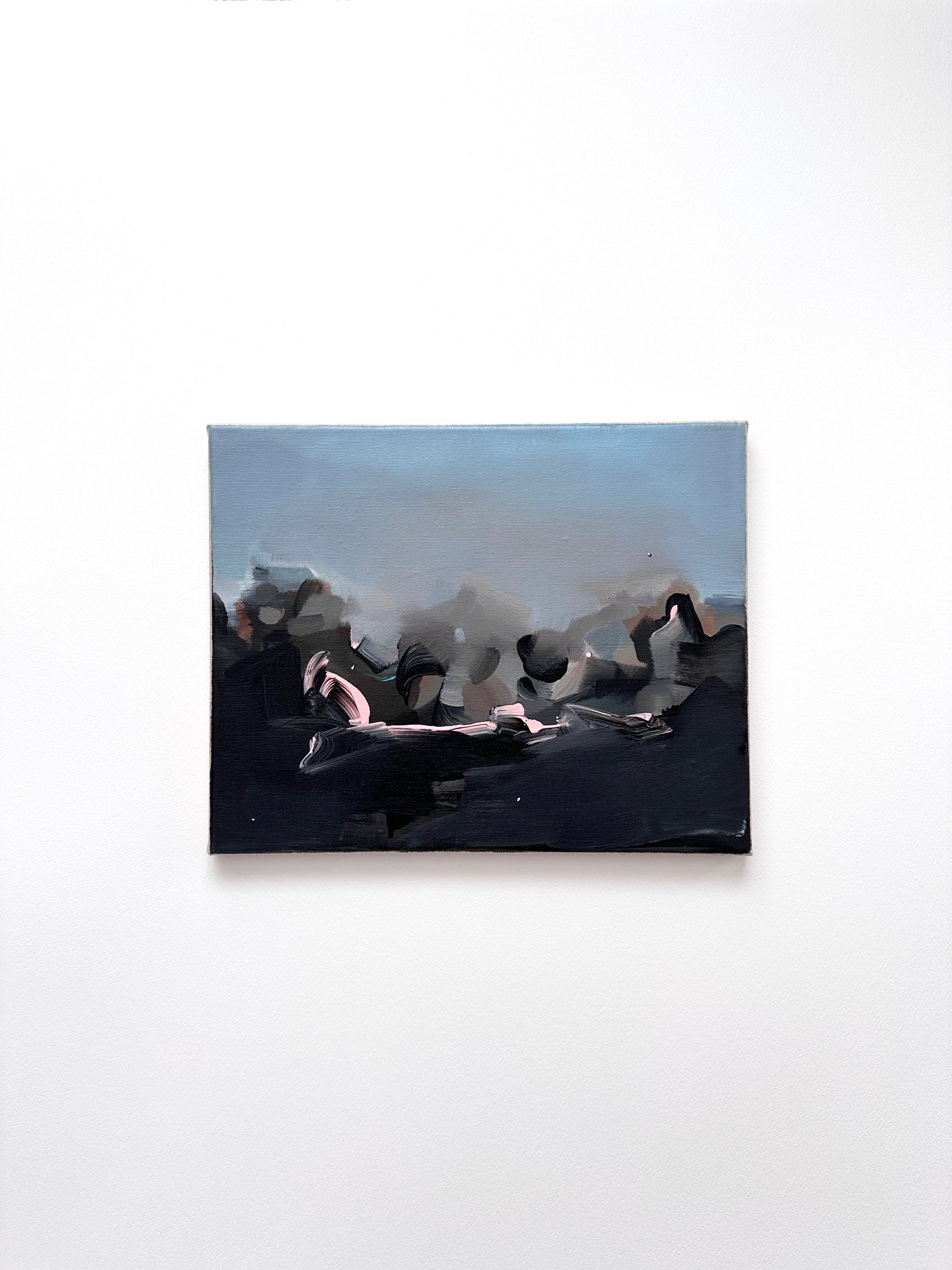 Untitled , 2024 Acrylic on linen 24 x 30 cm