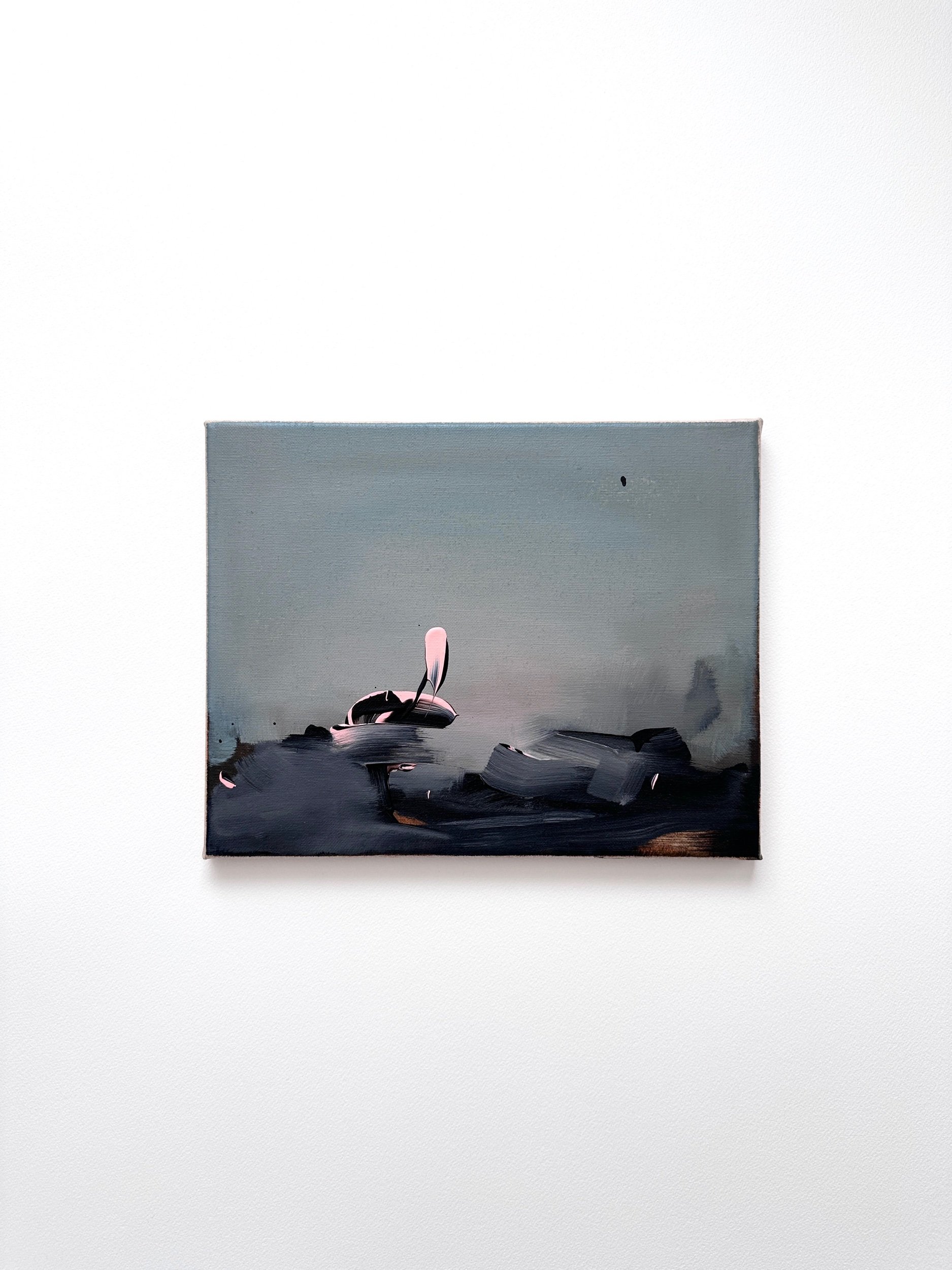 Untitled , 2024 Acrylic on linen 24 x 30 cm