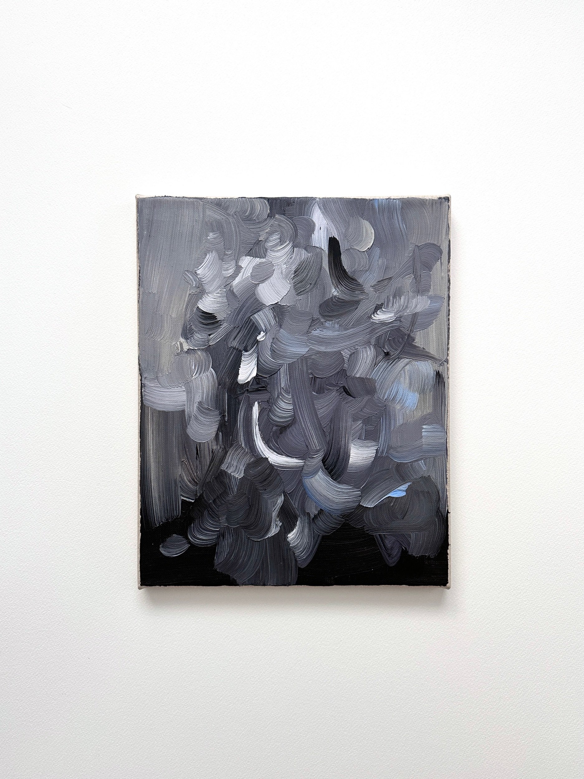 Untitled , 2024 Acrylic on linen 30 x 24 cm