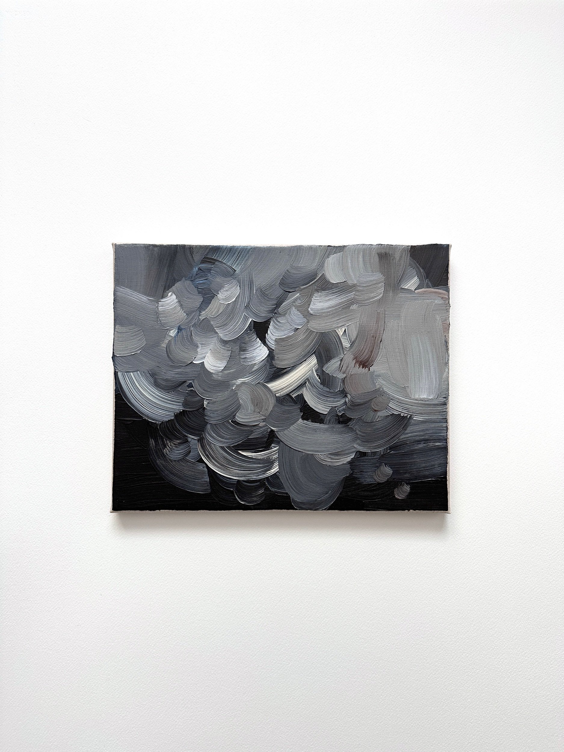 Untitled , 2024 Acrylic on linen 24 x 30 cm
