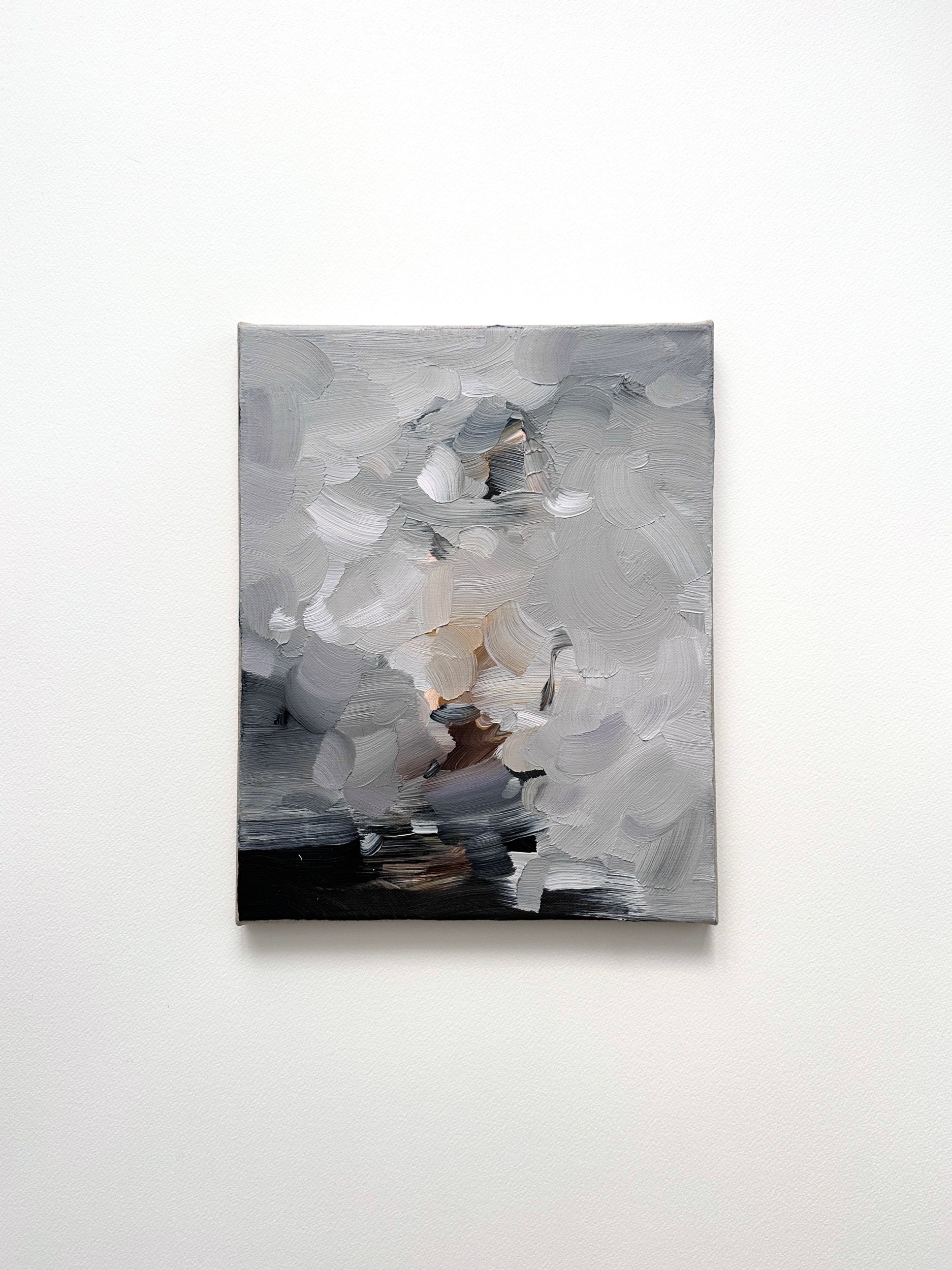 Untitled , 2024 Acrylic on linen 30 x 24 cm