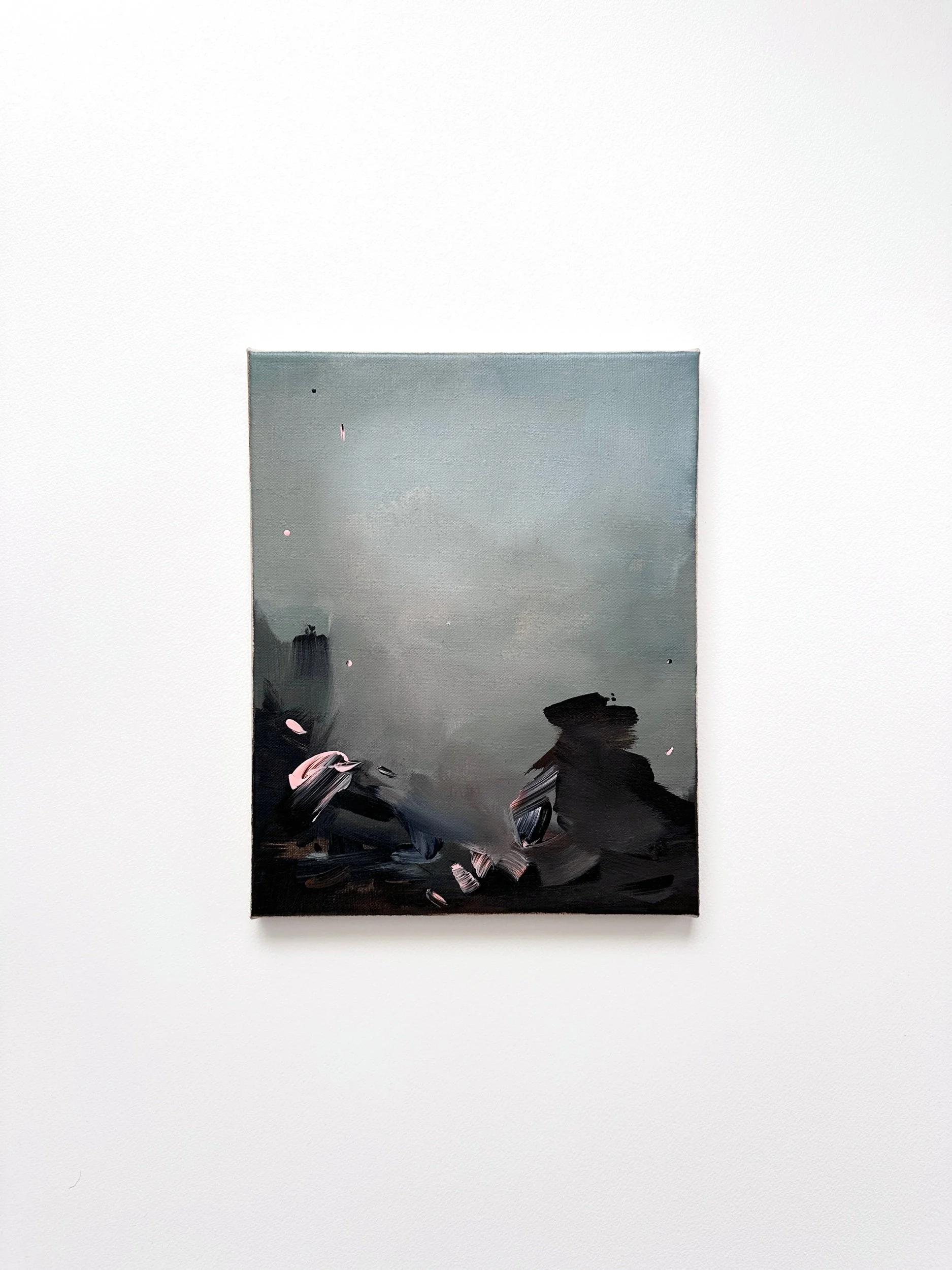 Untitled , 2023 Acrylic on linen 24 x 30 cm
