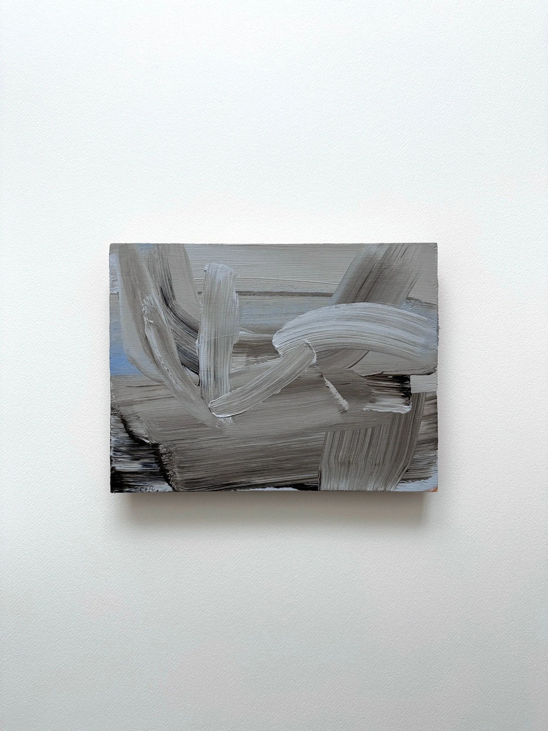     Clouds , 2025  Acrylic on plywood  20 x 25 cm   