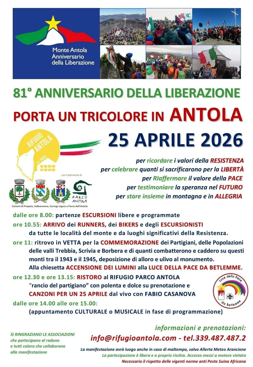 25 Aprile in Antola