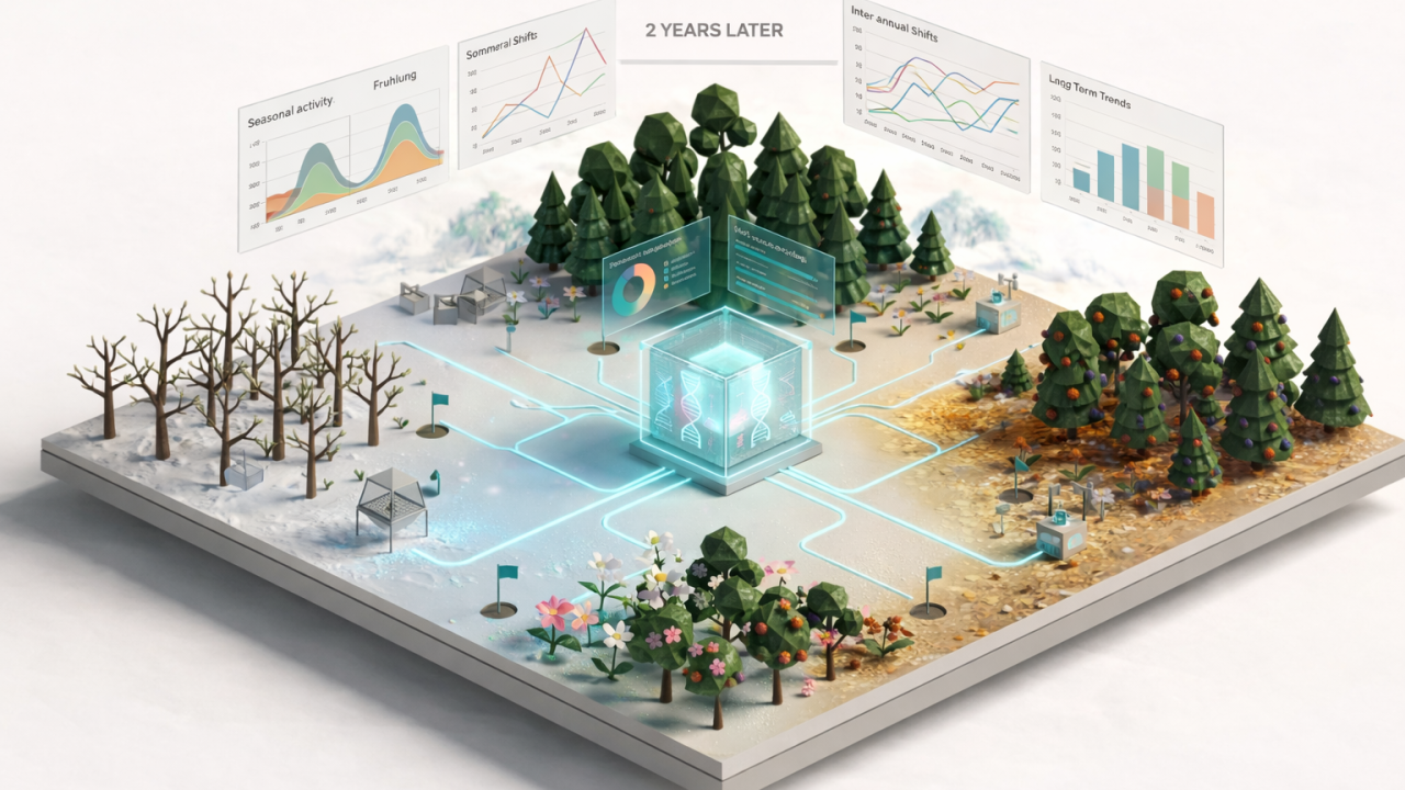 Phänologie: Warum Biodiversität nur im Zeitverlauf wirklich verstanden werden kann