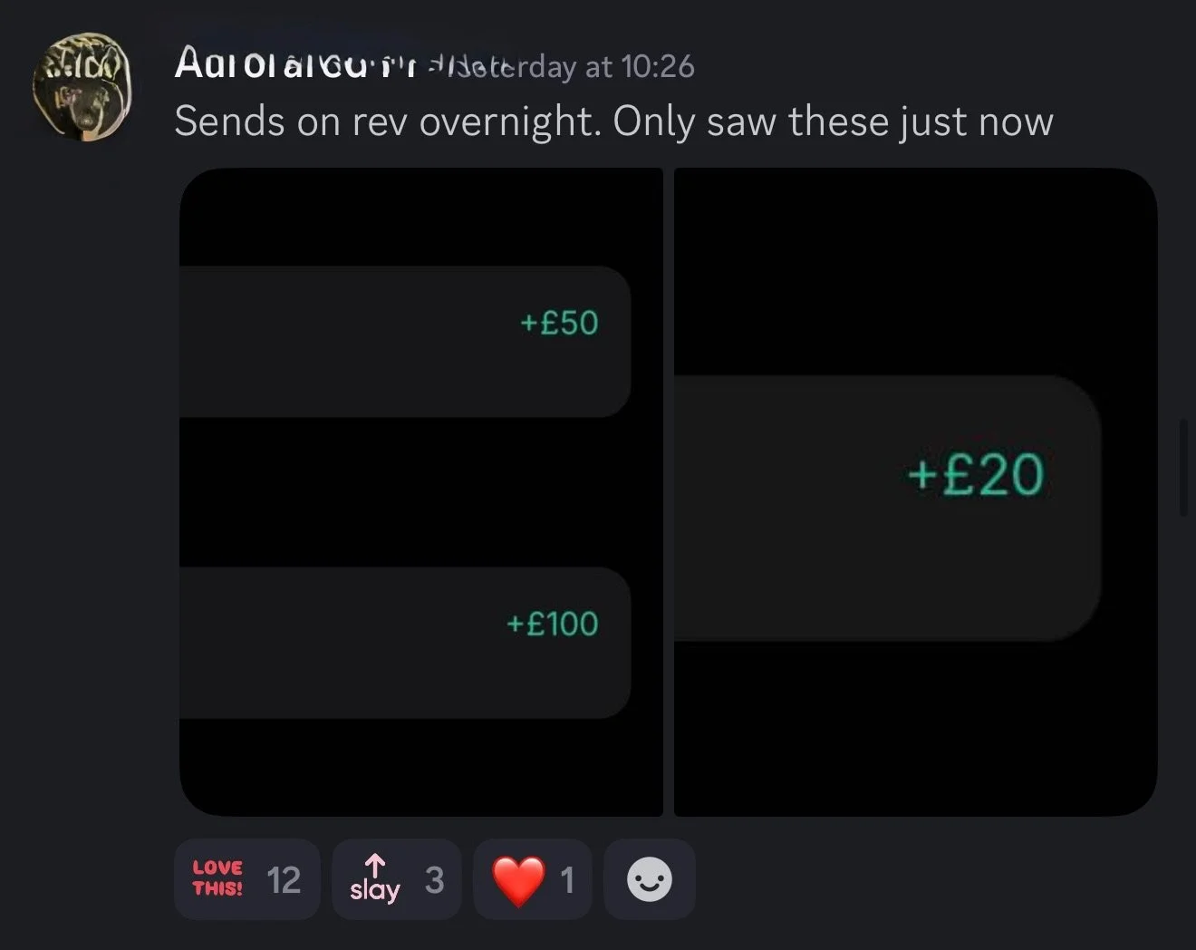 Overnight silent sends...