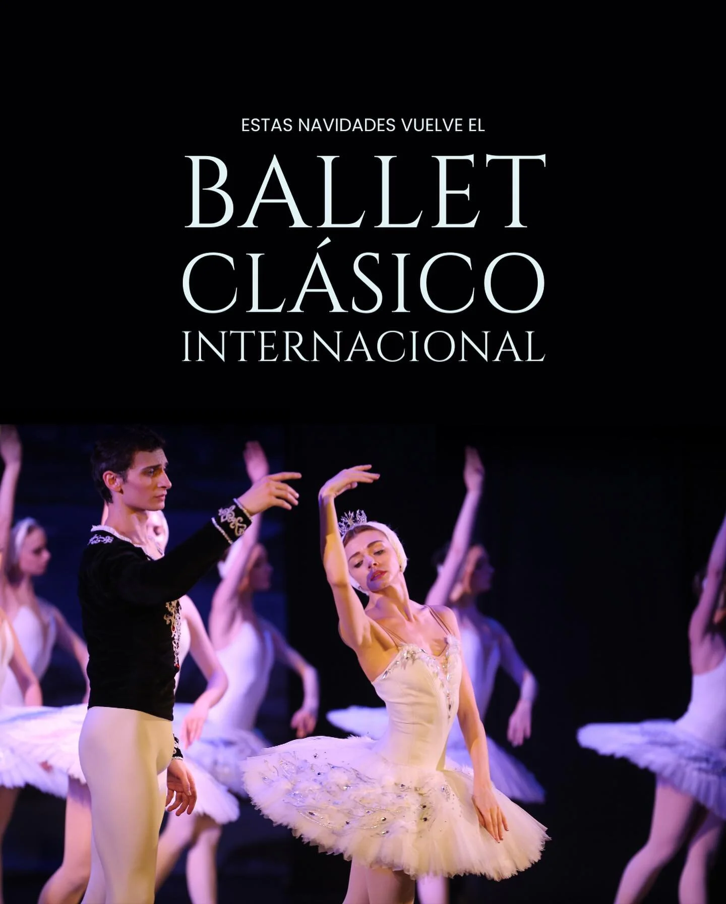 Querido p&uacute;blico, como ya es tradicion, volvemos a Espa&ntilde;a en Navidades con el maravilloso Ballet Cl&aacute;sico Internacional. Nos vemos muy pronto ❤️🎄

#balletclasicointernacional #tatianasolovieva #tatianasolovievaproducciones #danza