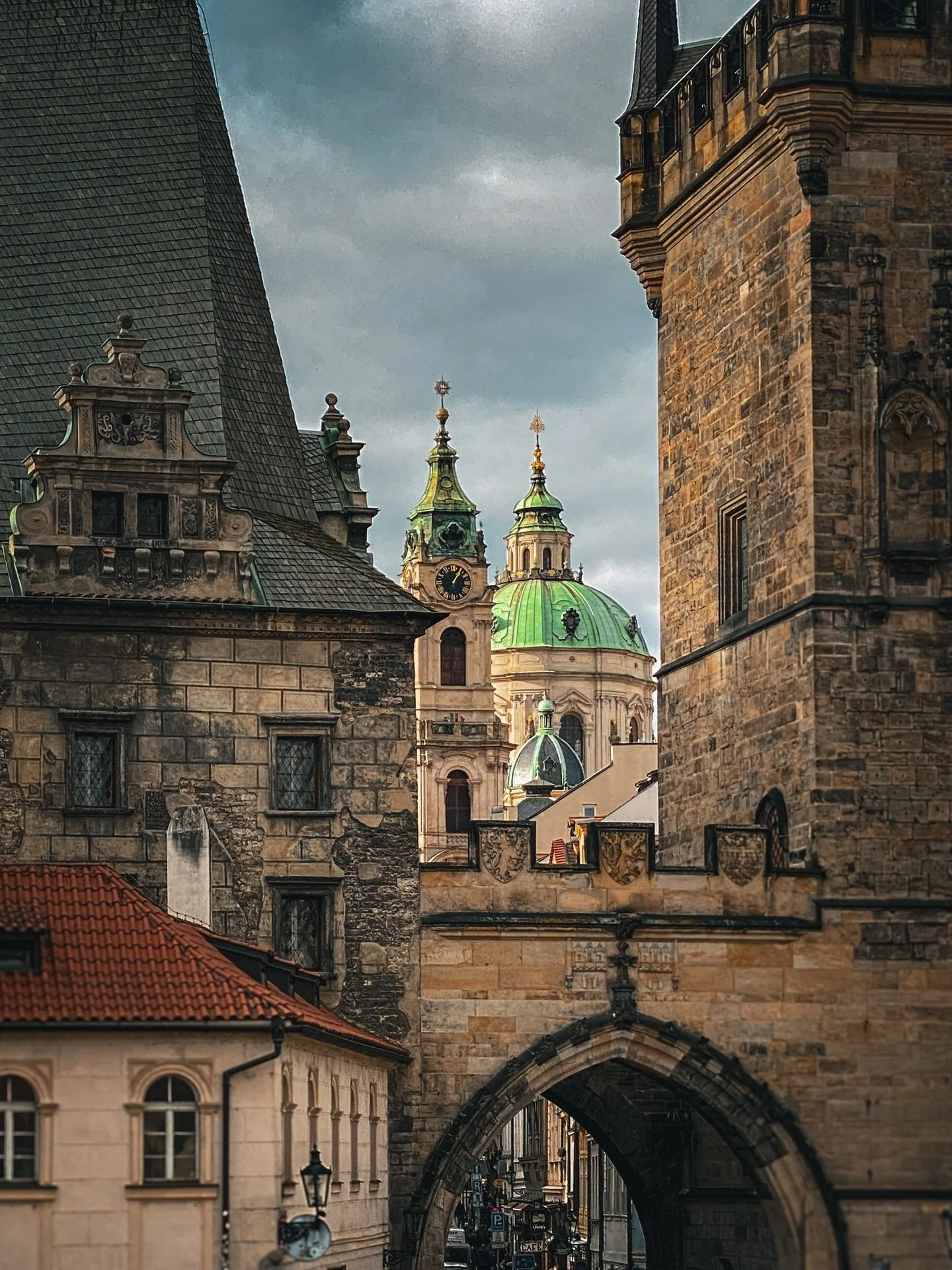Looking back to my last trip to Prague &mdash; such a beautiful, largely unspoilt city, jam packed with architecture and history. It&rsquo;s a place made for wandering, for slowing down and simply soaking it all in. I love the sea of red roofs, and t