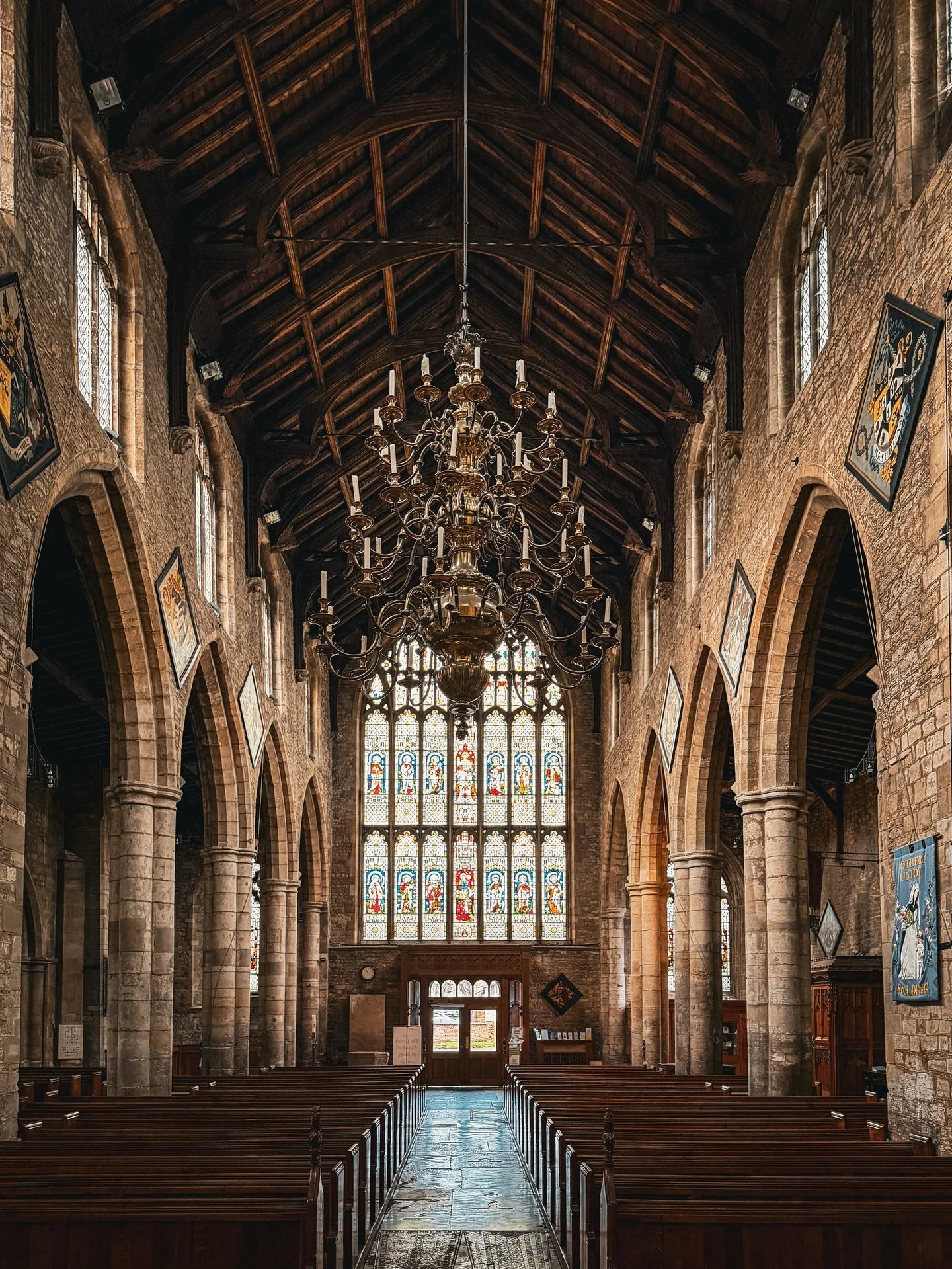 Growing up I lived in Spalding for 23 years, and it took me this long to step inside this magnificent church. I'm so glad I did! The Church of St Mary and St Nicolas is a stunning Grade I listed parish church with roots dating back to 1284. 

Its cru