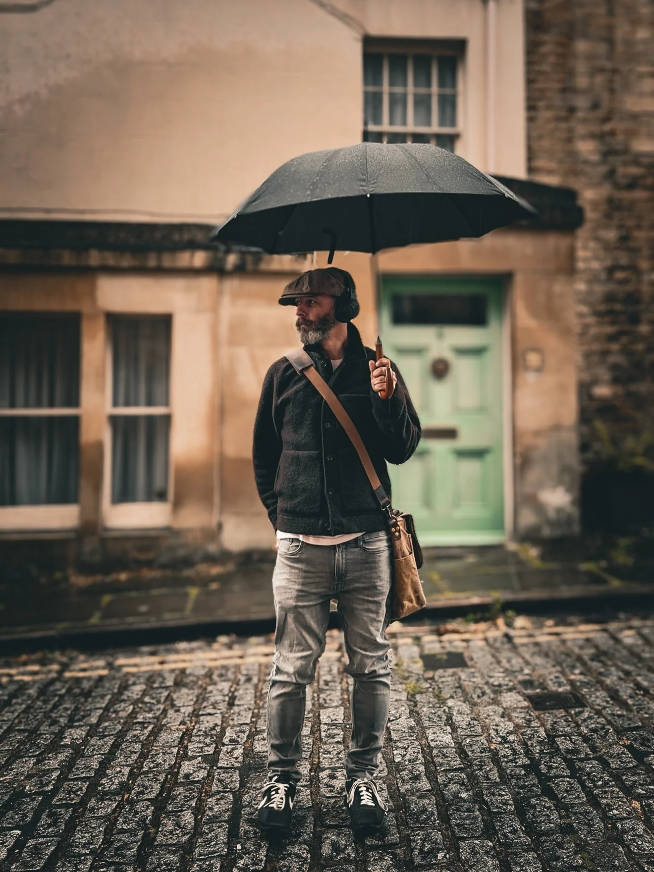 A damp busy day in Stamford. I worked out of a cafe today and with the rain outside, the gentle jazz of the cafe and the misty windows it was very much my vibe. This changing British weather I actually love. You can have four seasons in a day. Plus I