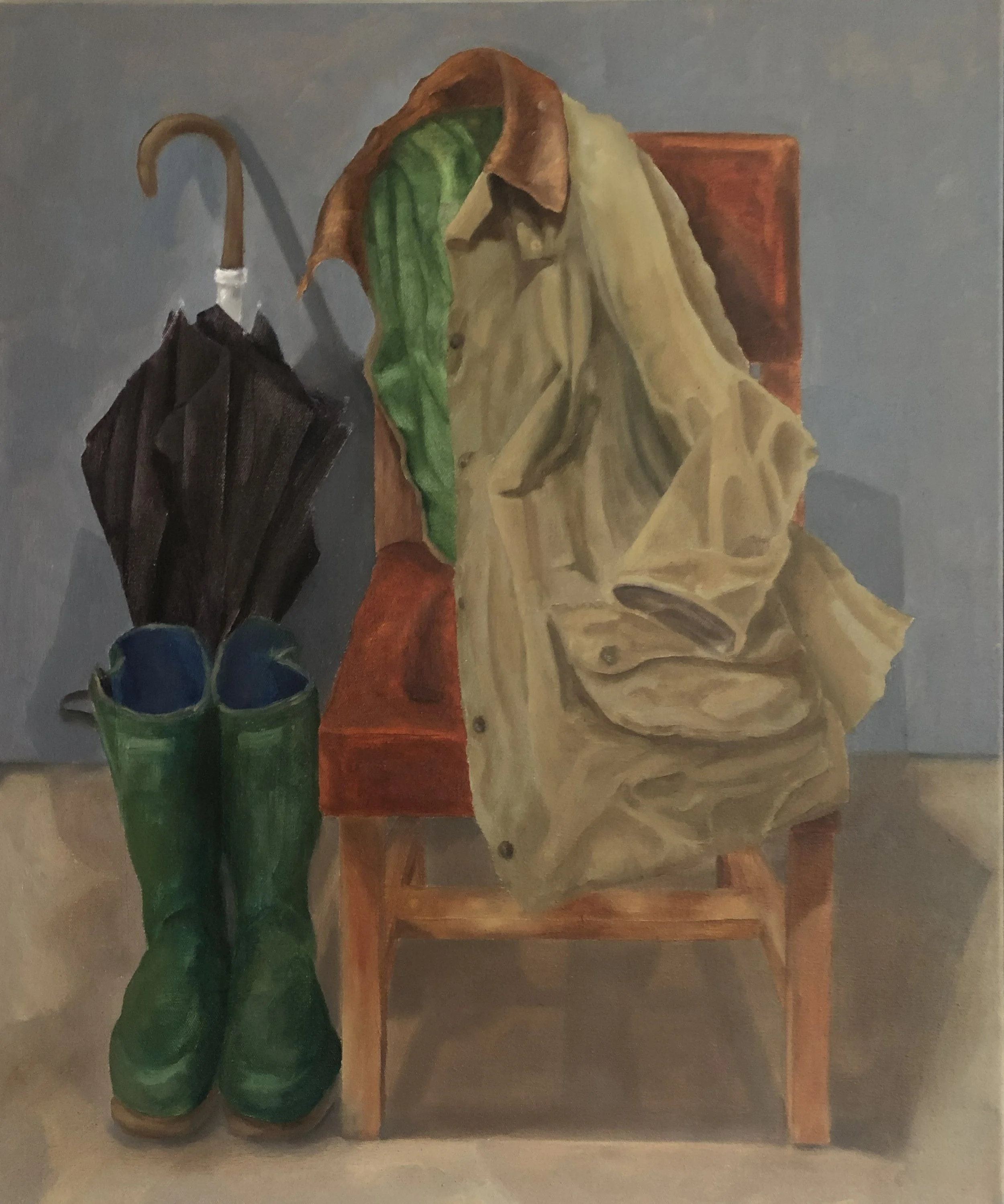 Waiting for Winter, oil on canvas, 60 x 50cm, 2026.