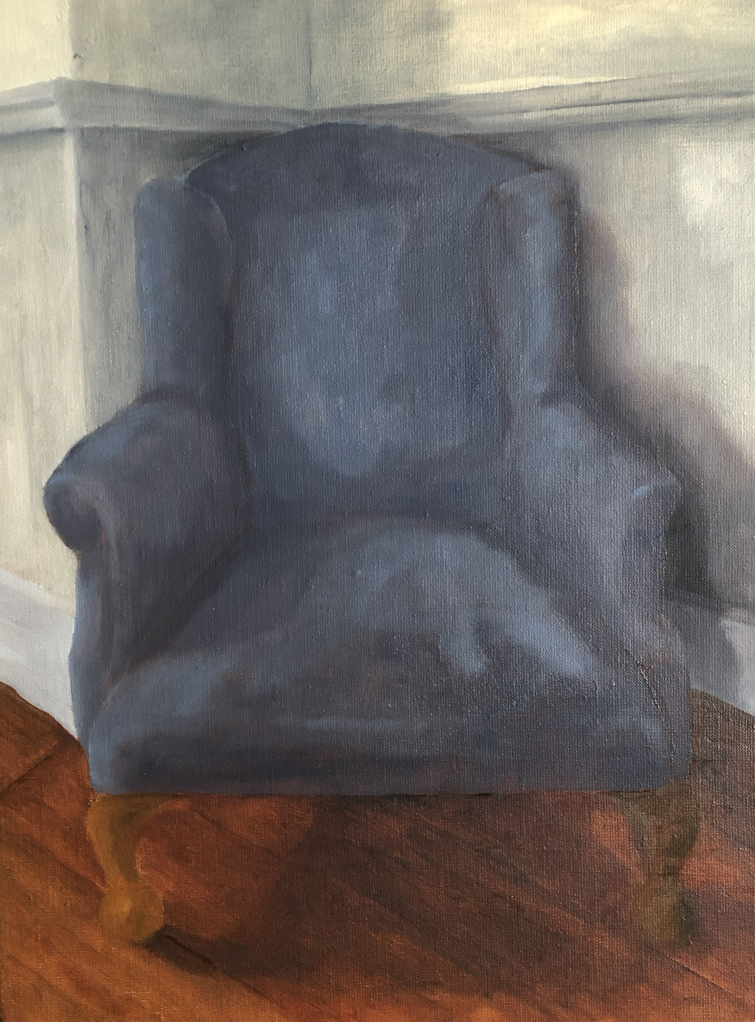 A Place to Snooze (St. Ives), oil on canvas, 40 x 30cm, 2026.