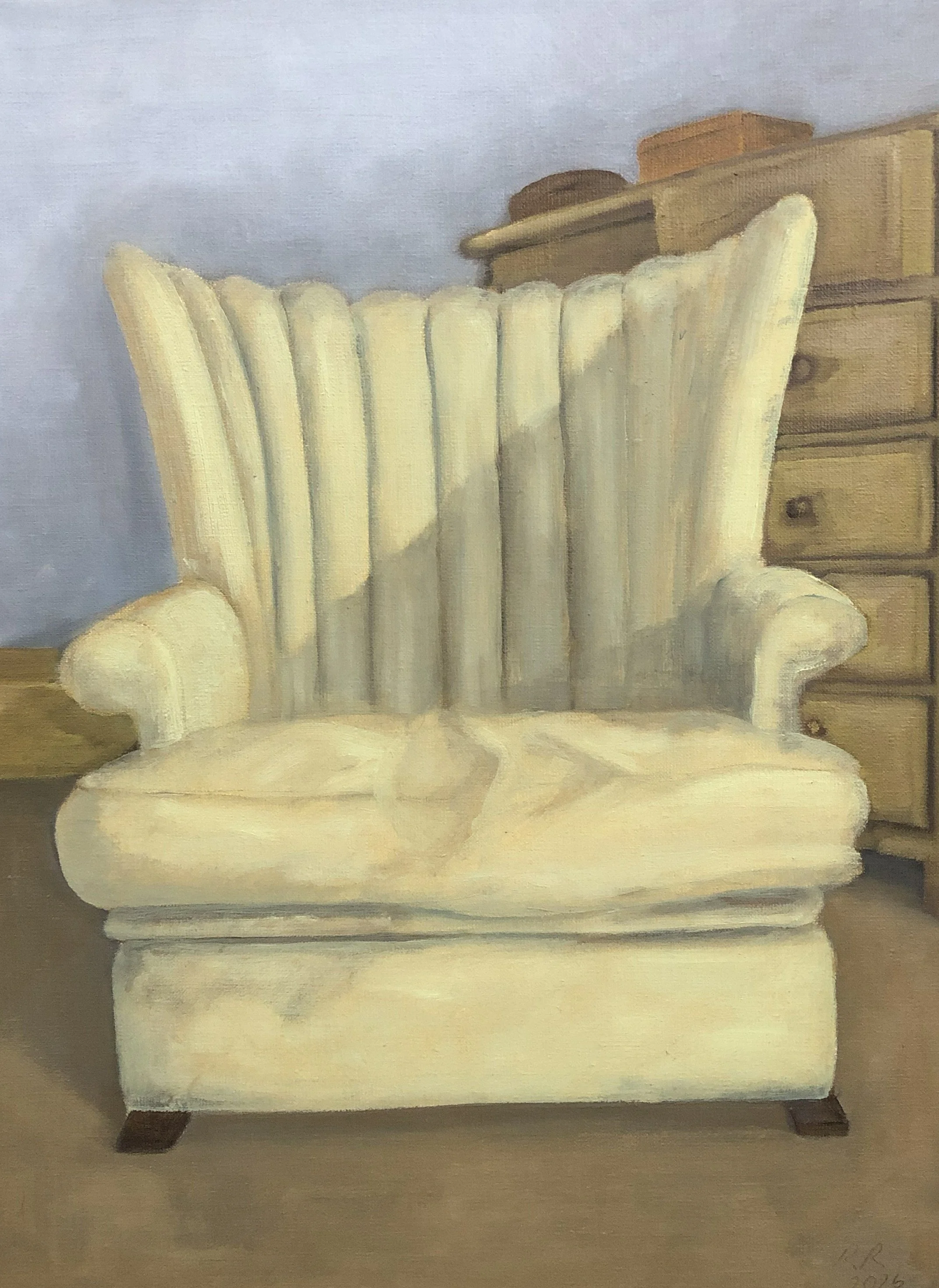 Helen, oil on canvas, 40 x 30cm, 2026.