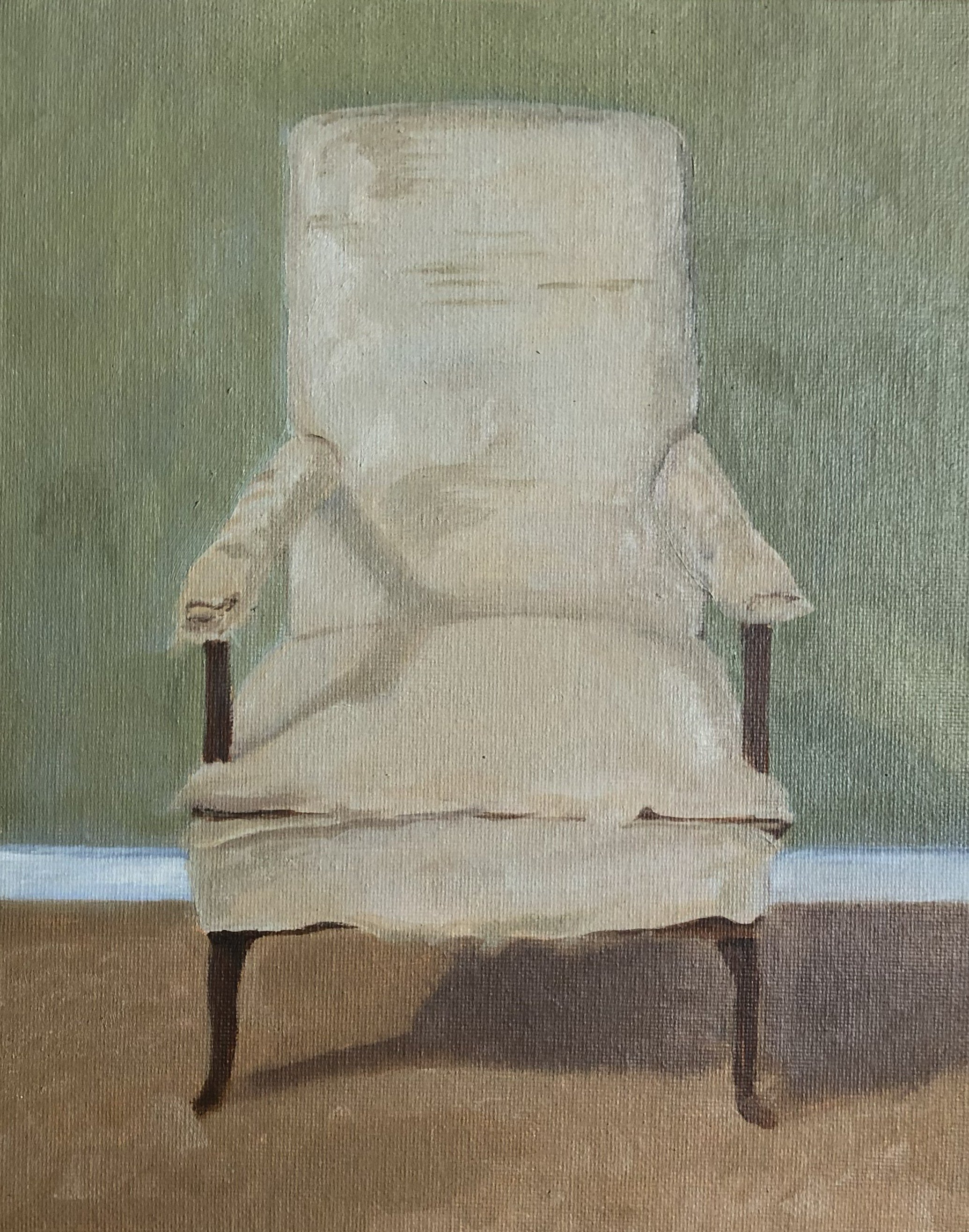 Let it be with Grace, Oil on canvas board, 20 x 25.5cm, 2026