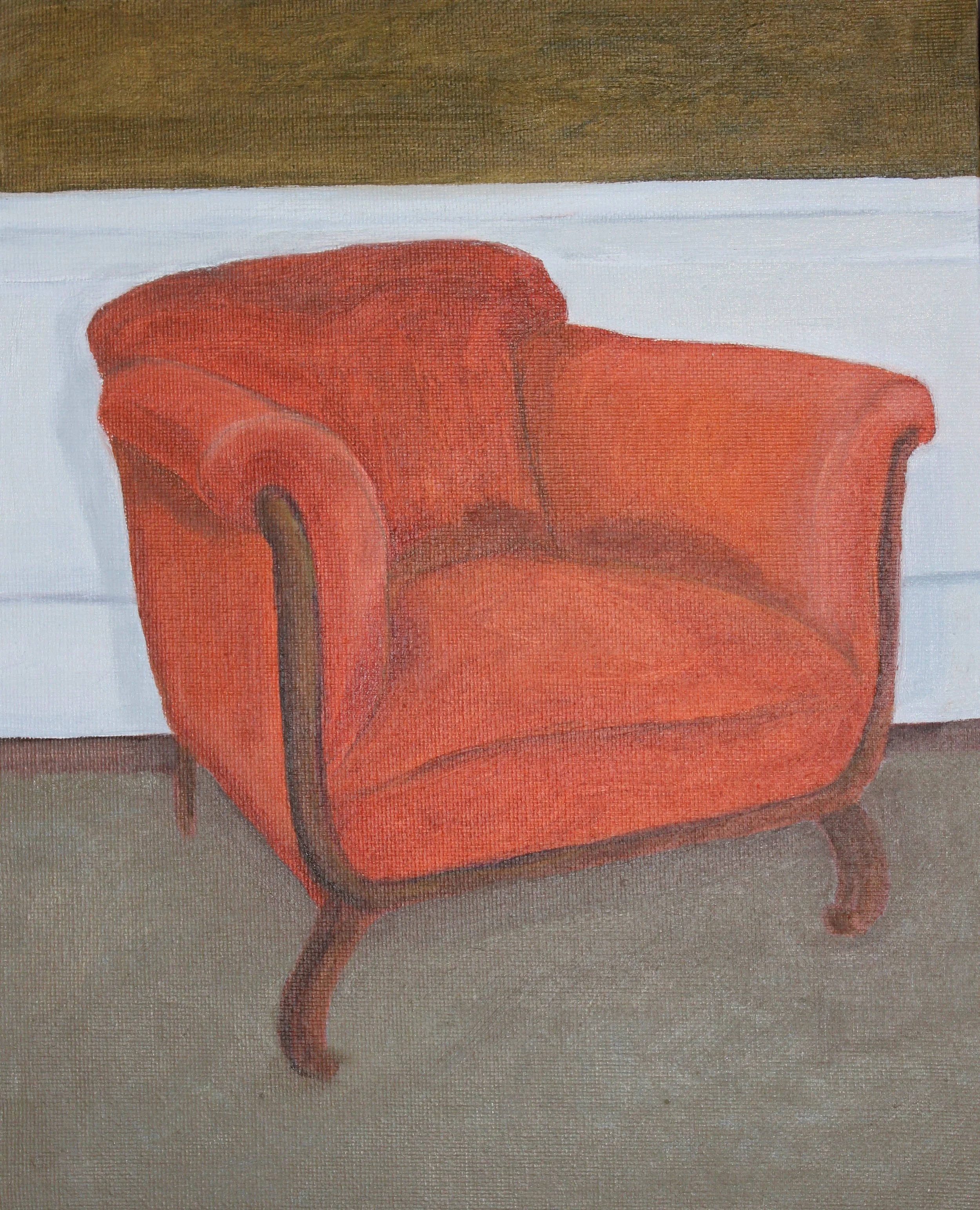Untitled, oil on canvas board, 25.5 x 20cm, 2026. £65