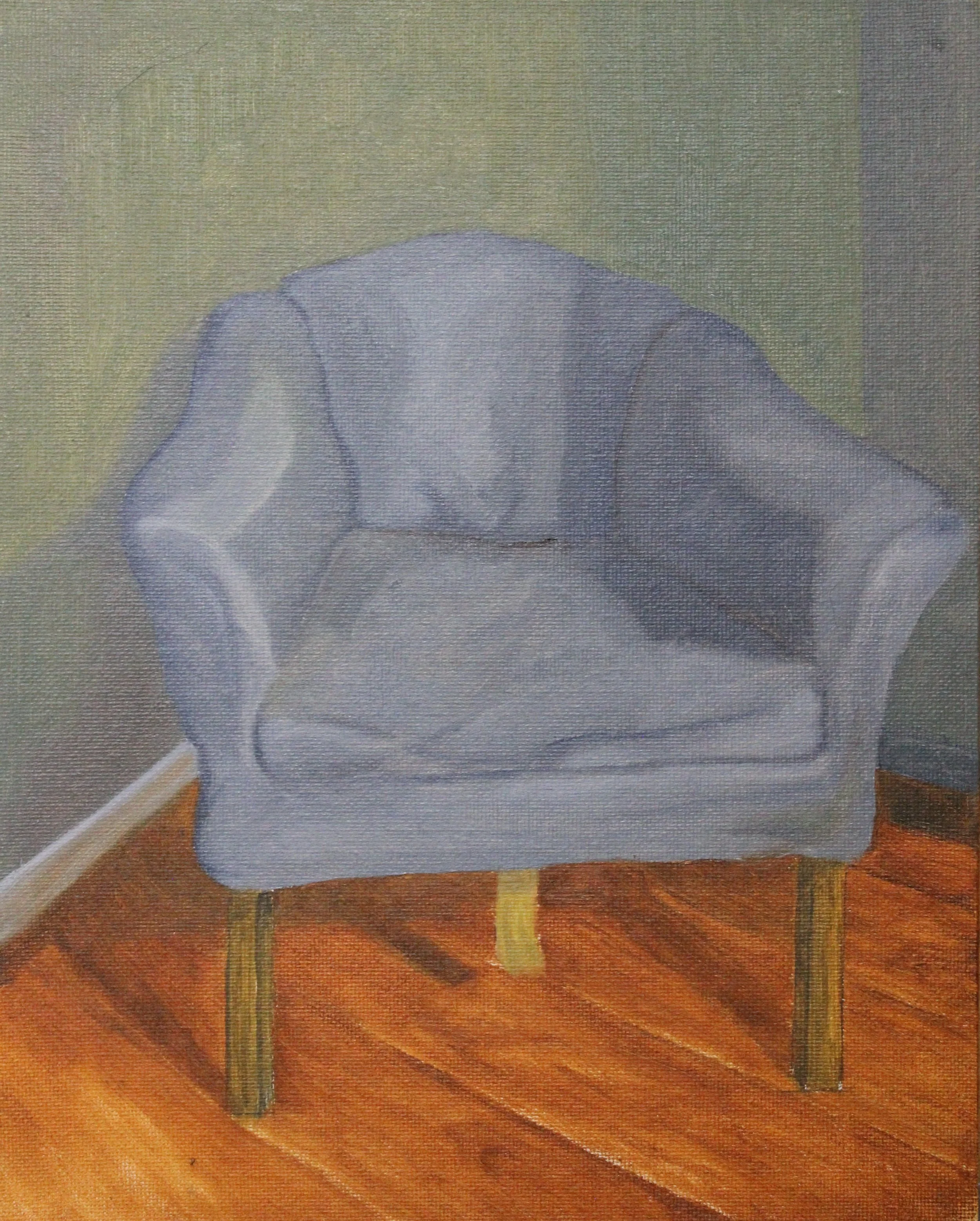 Untitled, oil on canvas board, 25.5 x 20cm, 2026. £65