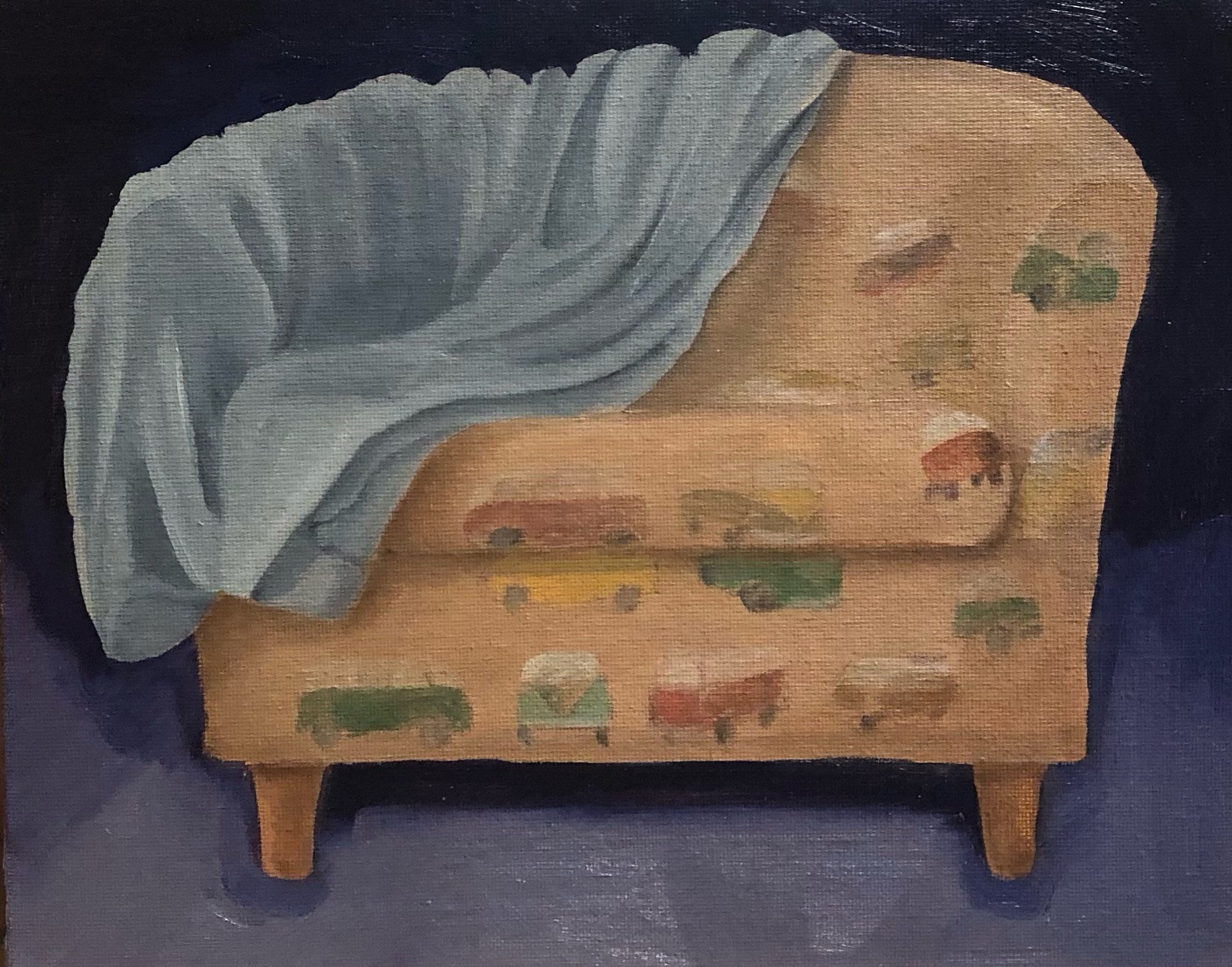 Miles of Memories, Oil on canvas board, 20 x 25.5cm, 2026