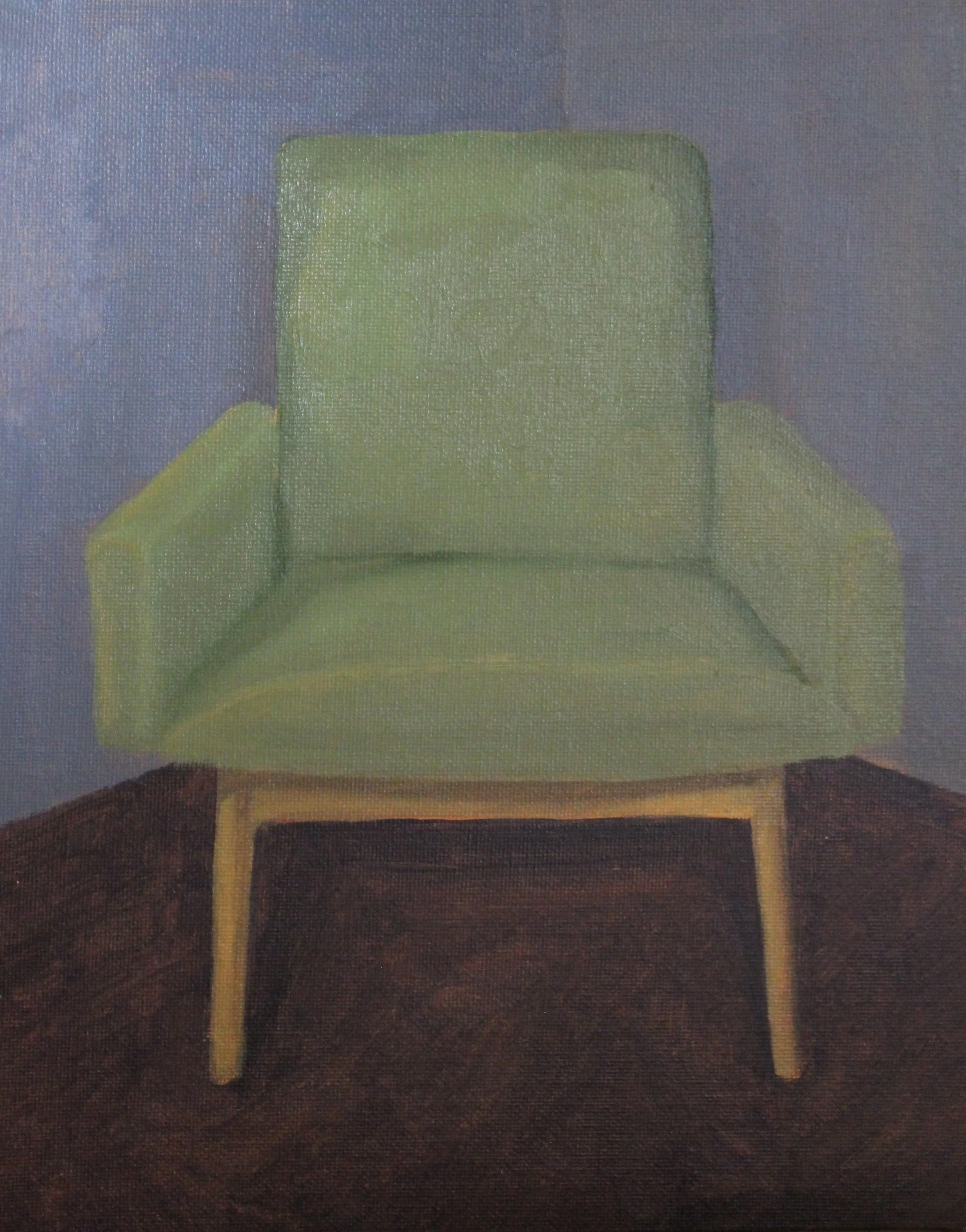Untitled, oil on canvas board, 25.5 x 20cm, 2026.