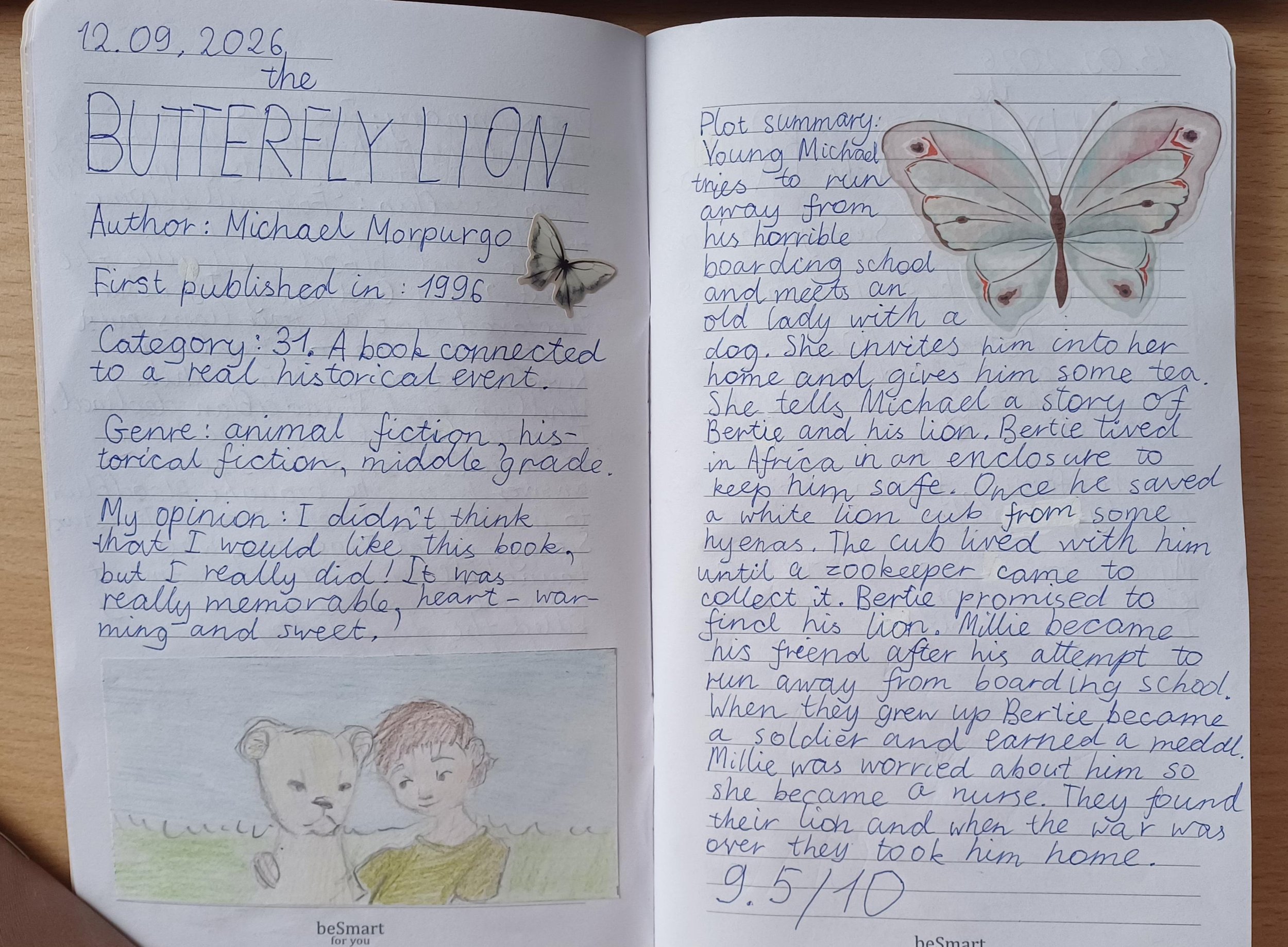 Butterfly Lion book review