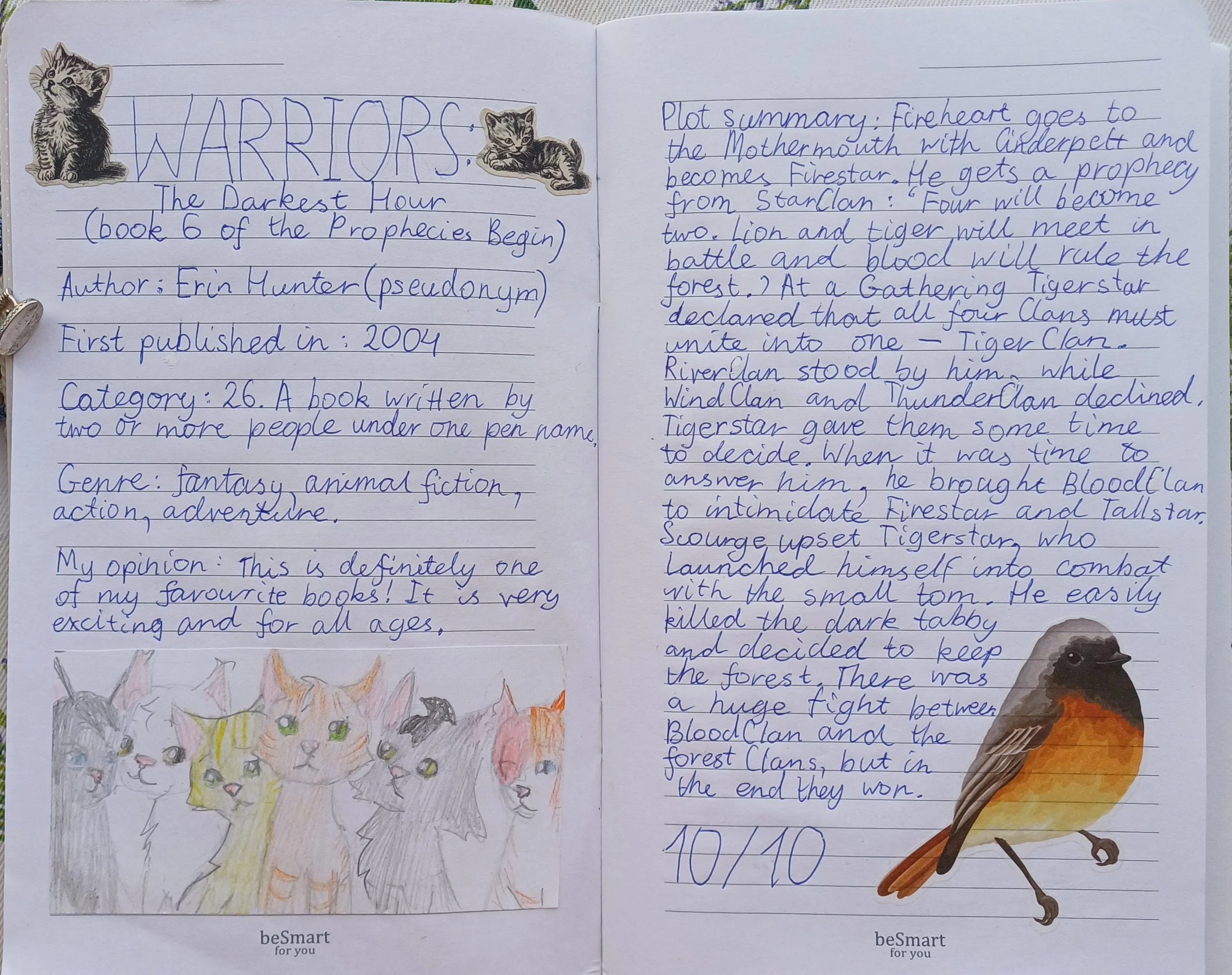 Warriors cats book review