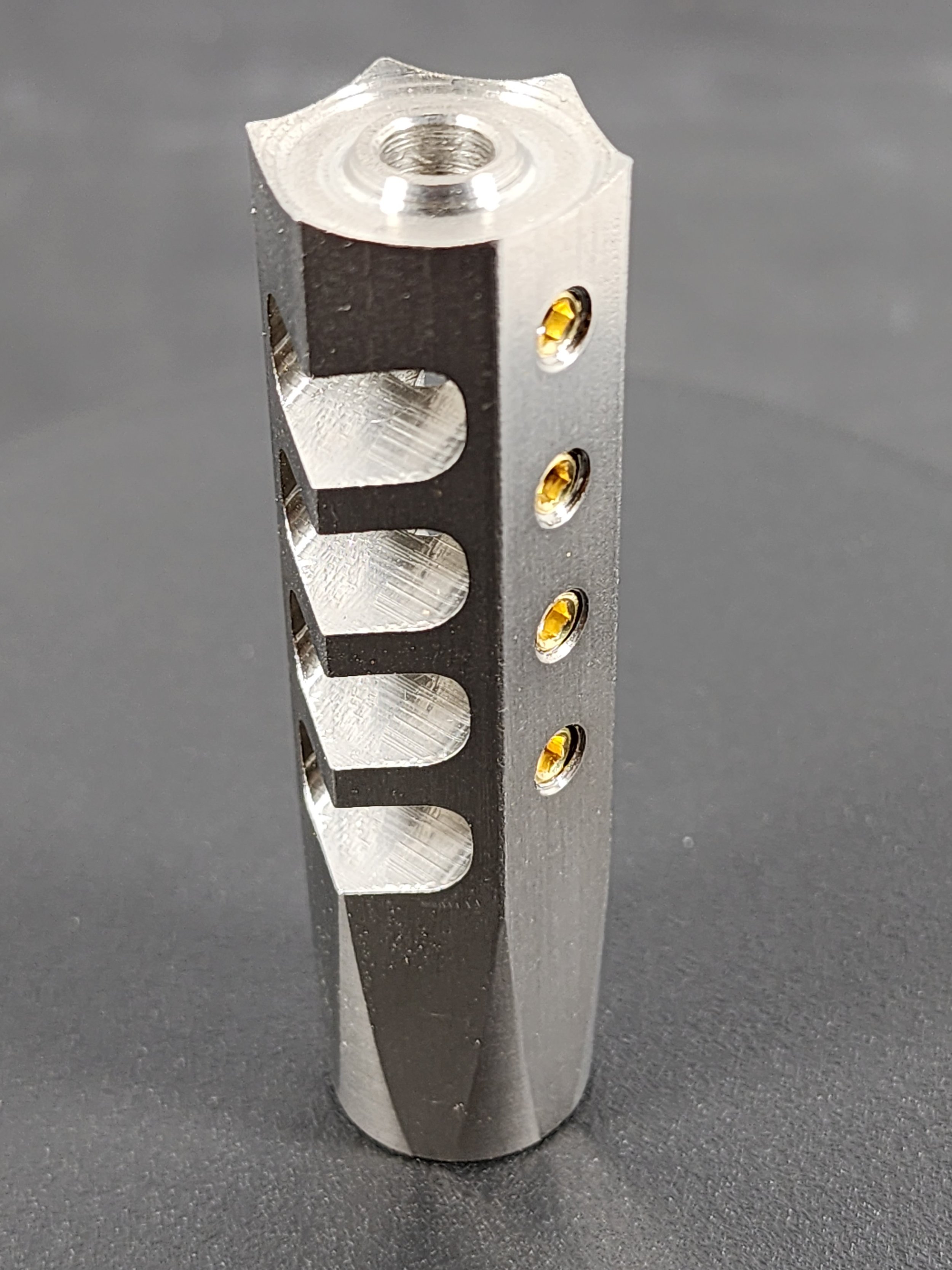 alpha-series-long-range-riffle-brake-stainless-standing-top-left-view.jpg