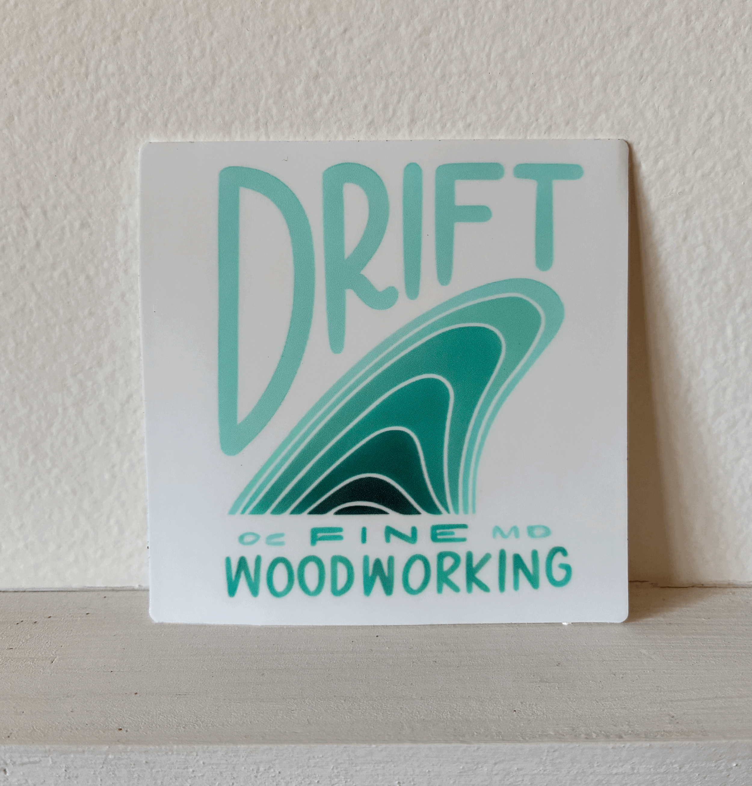 Drift Fin Sticker