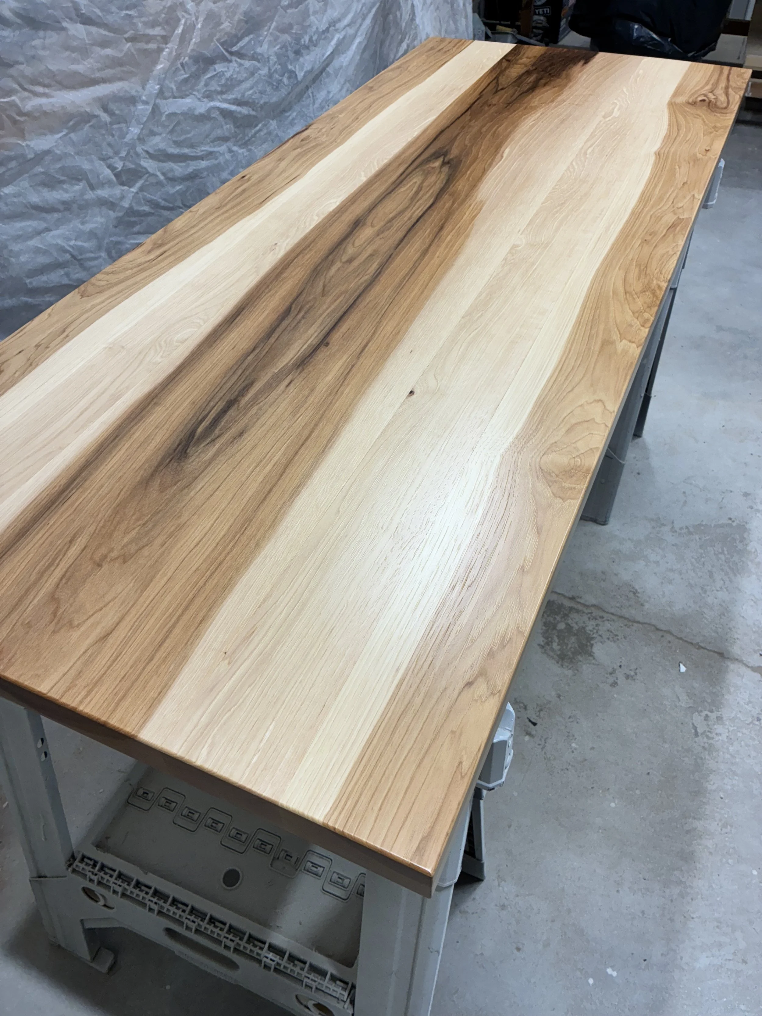 Hickory Desk Countertop