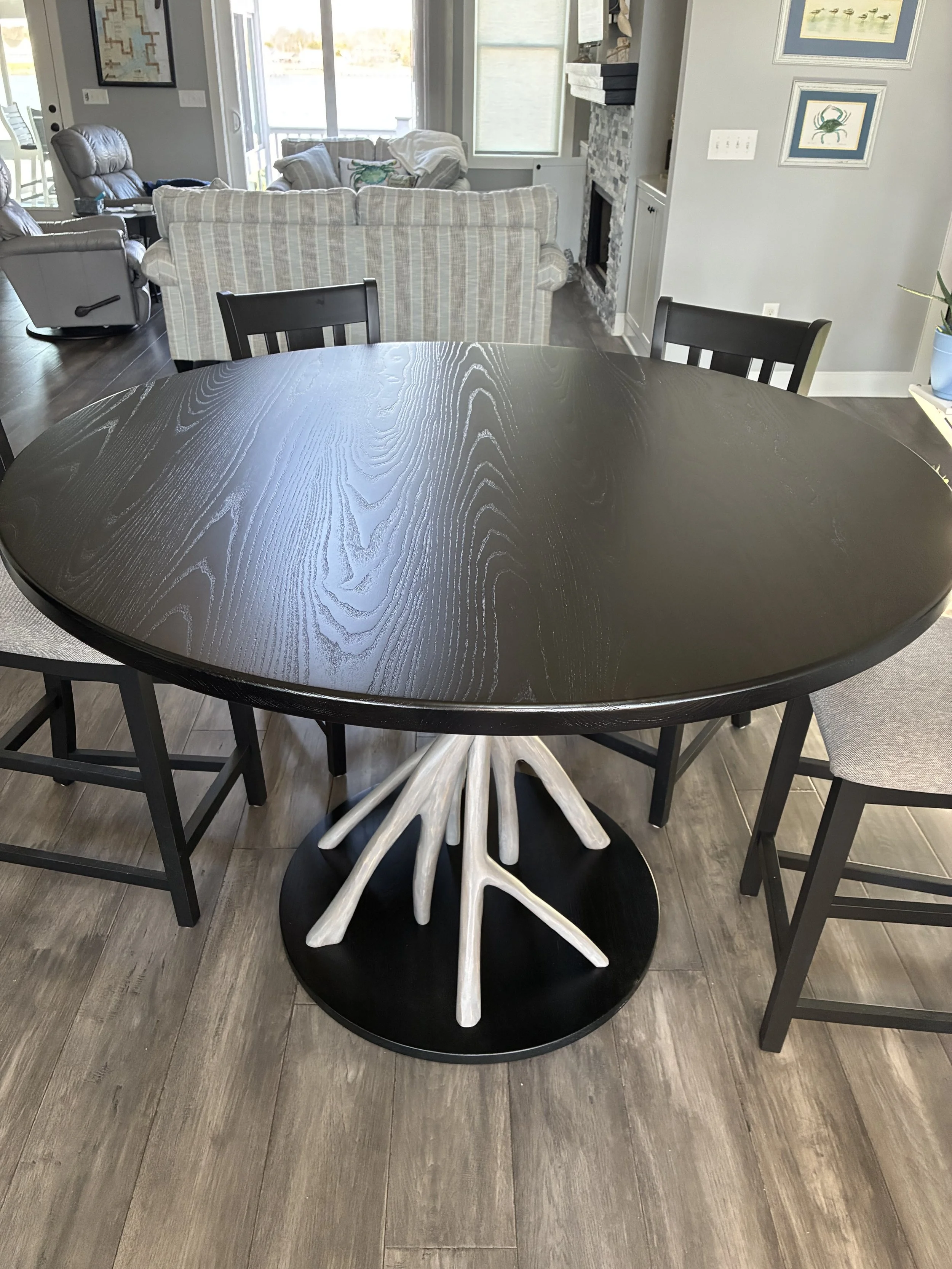 54" Ash Dining Table