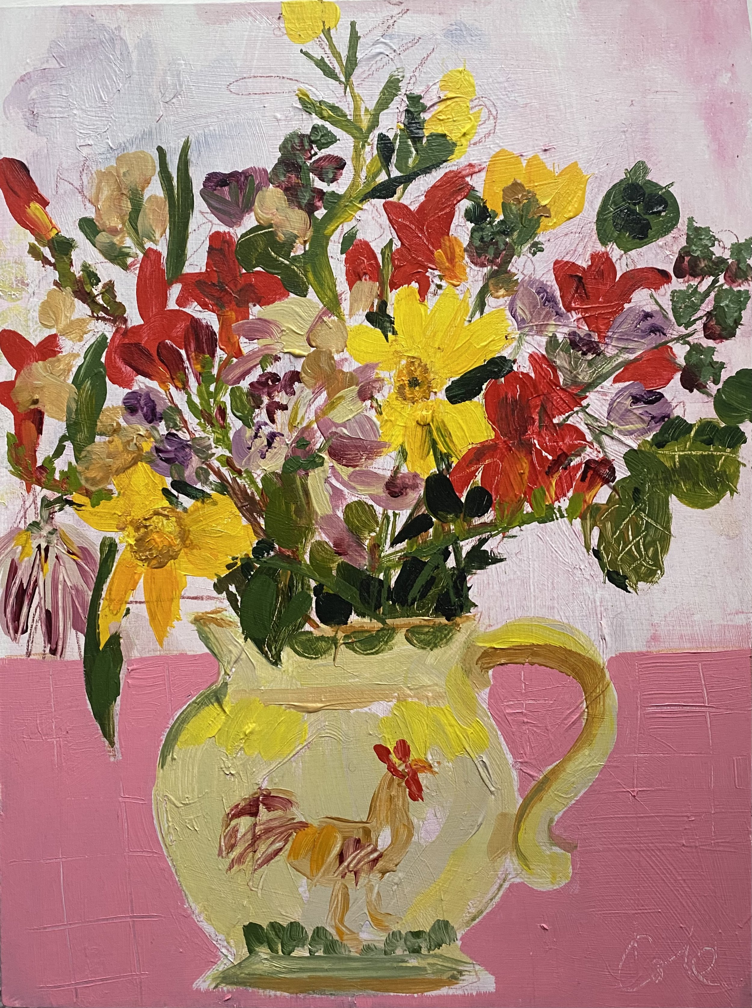 February FLowers Becky Cole 30x40cm.jpeg