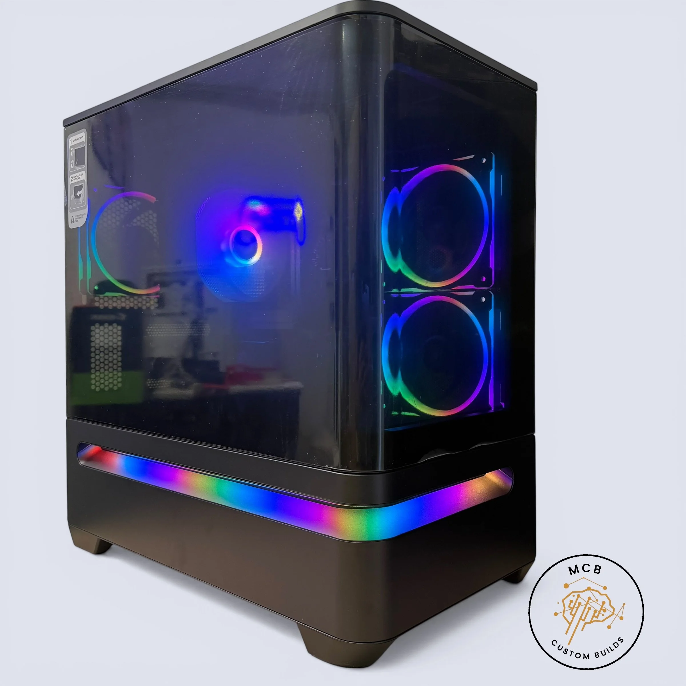 MCB Curved Nova – Ryzen 5 7600 | RX 9060 XT 16G | 1TB NVME - MCB Gaming PC