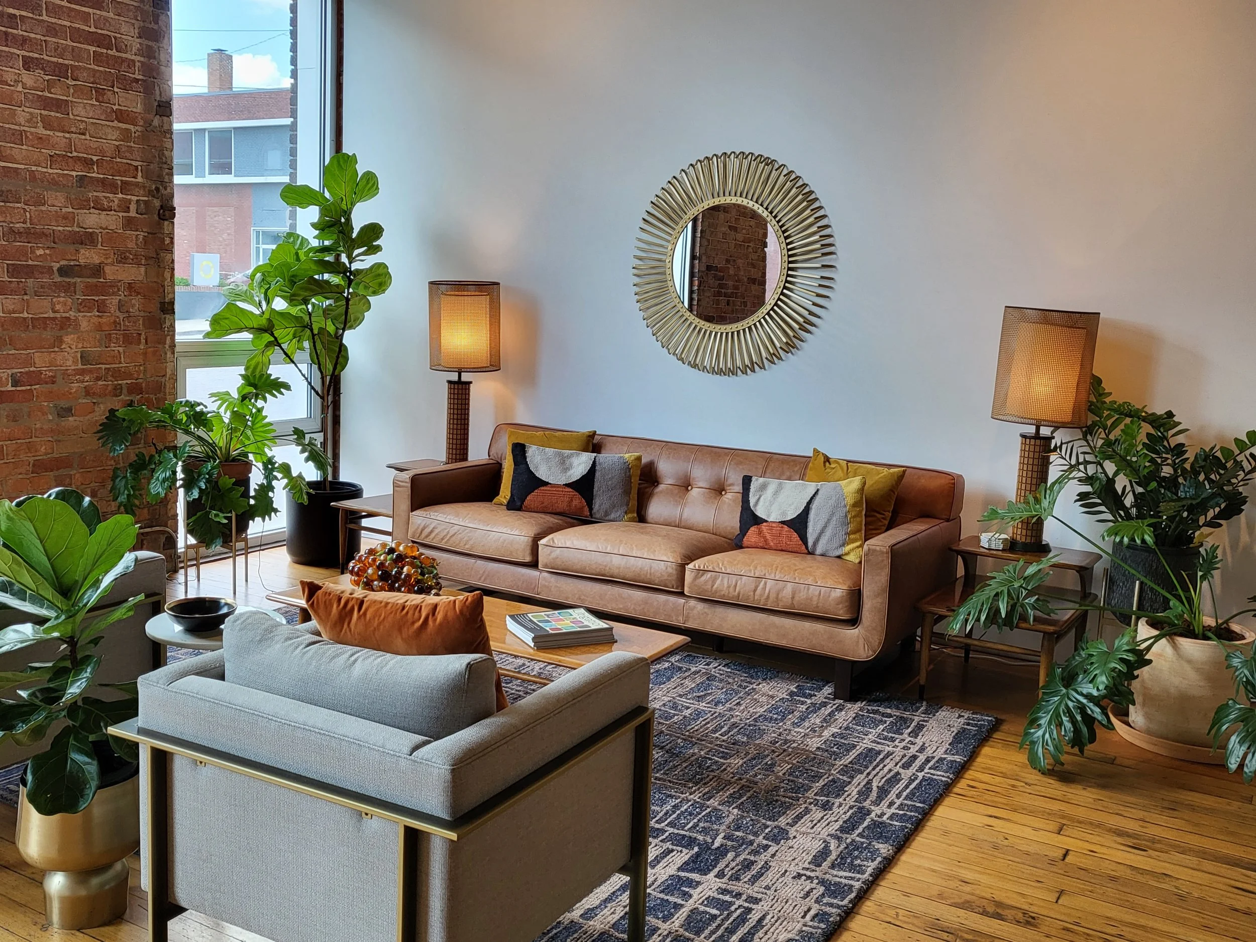 Harrah Law Waiting Room Plants