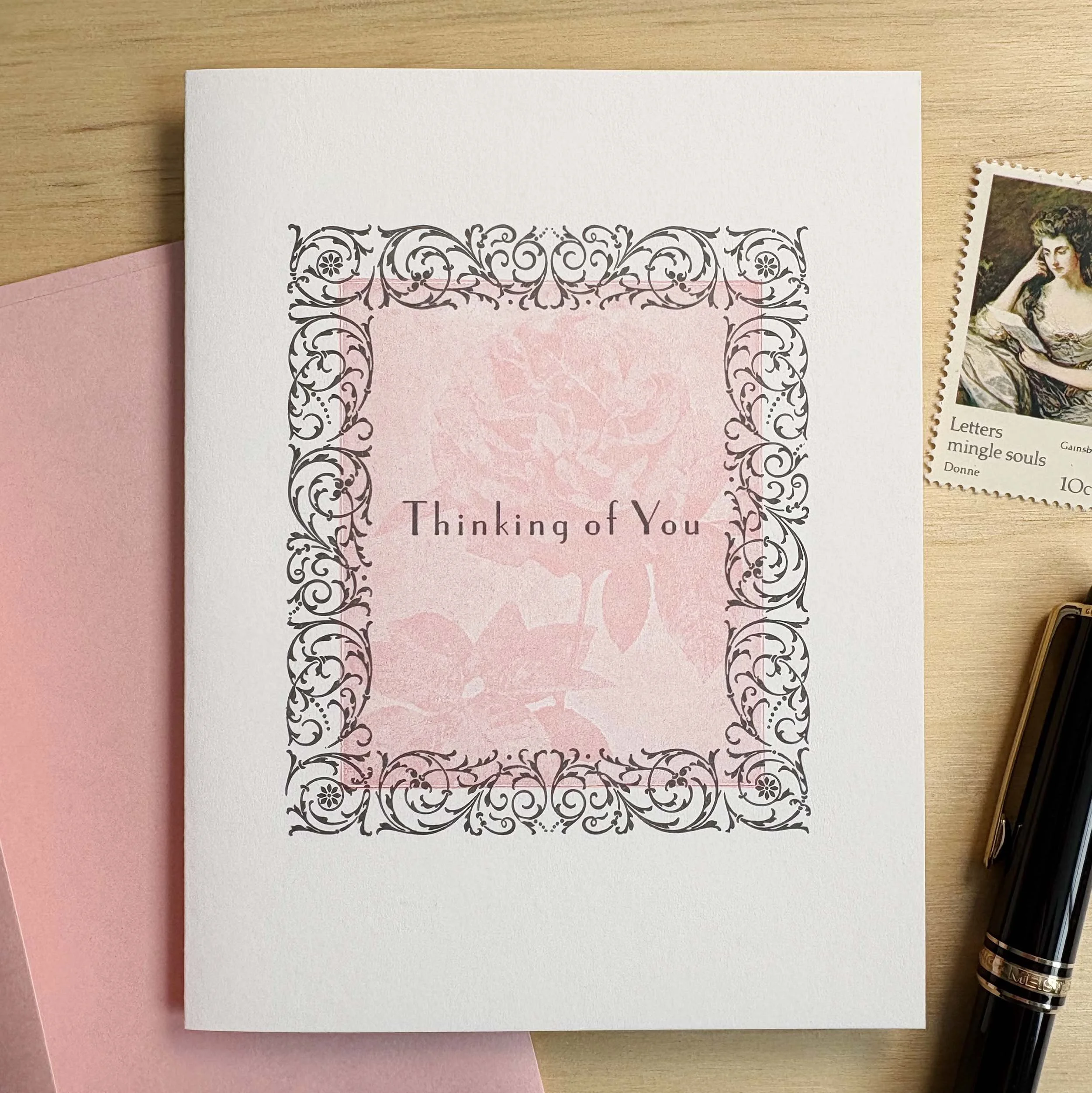 Thinking of You Letterpress Card