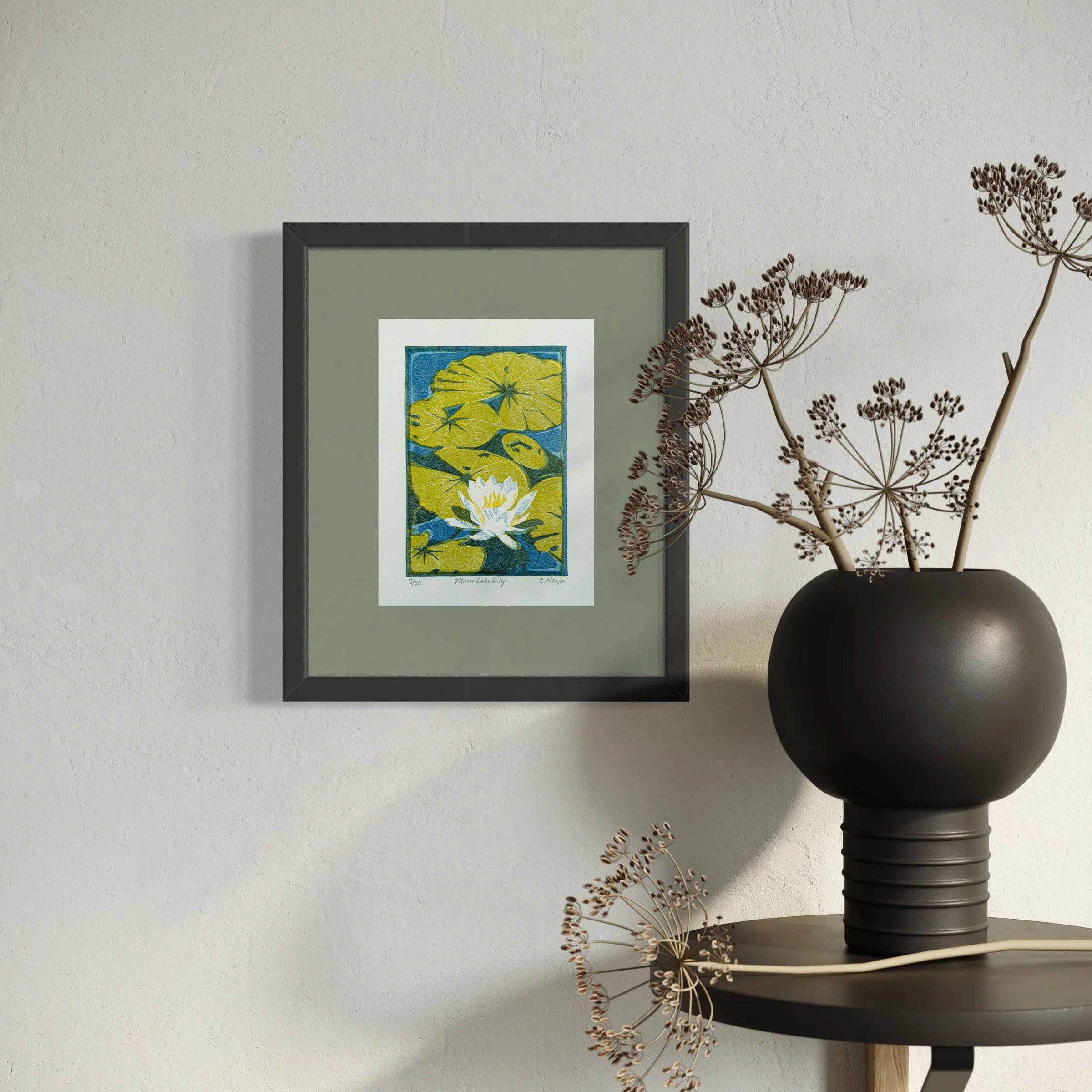 mirror-lake-lily-linocut-frame-3-1x1.jpg