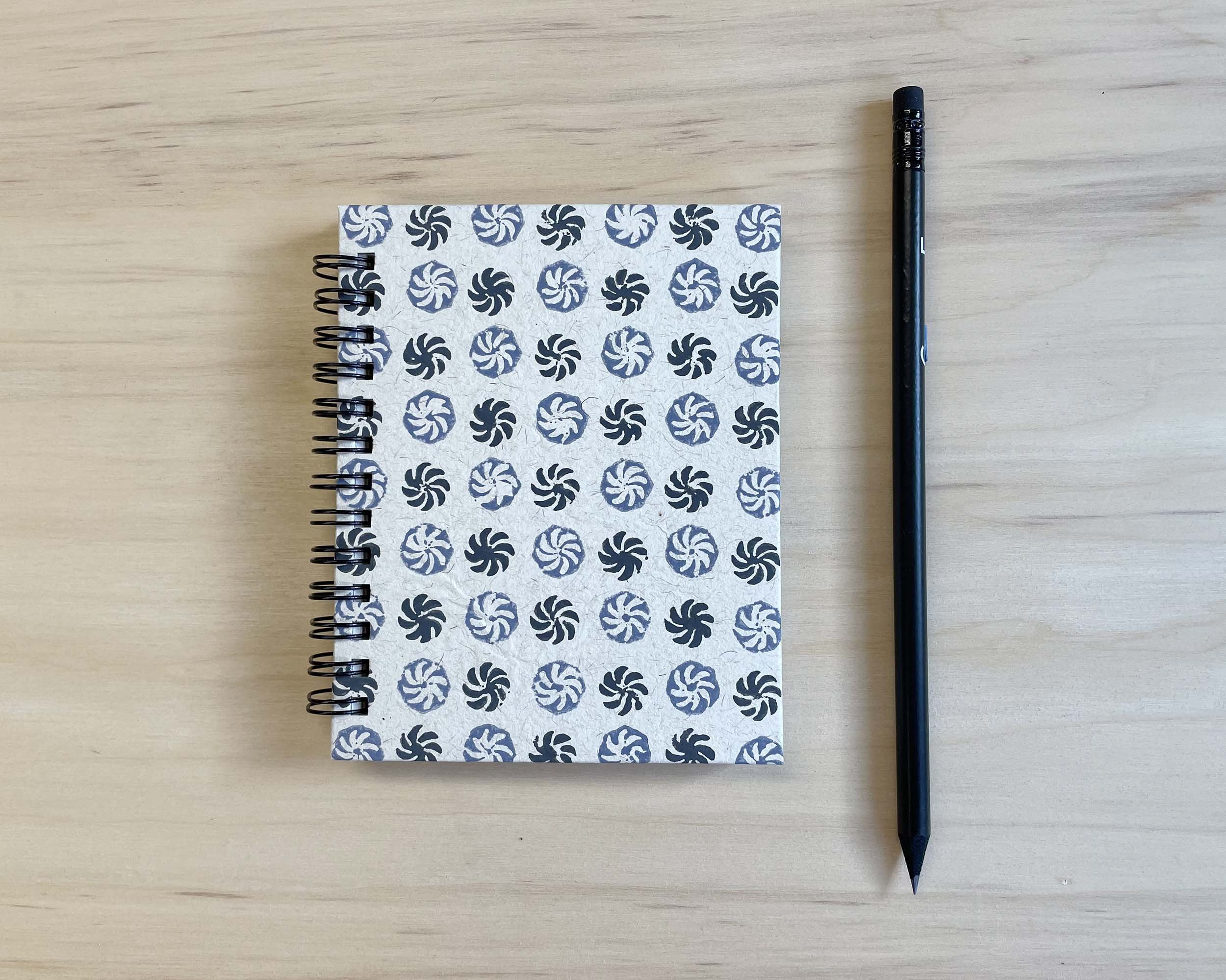 Pinwheel Pattern Journal