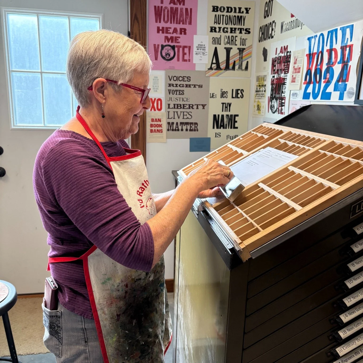 Over the past month we've hosted some really lovely people in our studio for private letterpress workshops. Interested in learning letterpress printing? Christy loves to teach and share letterpress knowledge. Contact us to schedule time in our studio