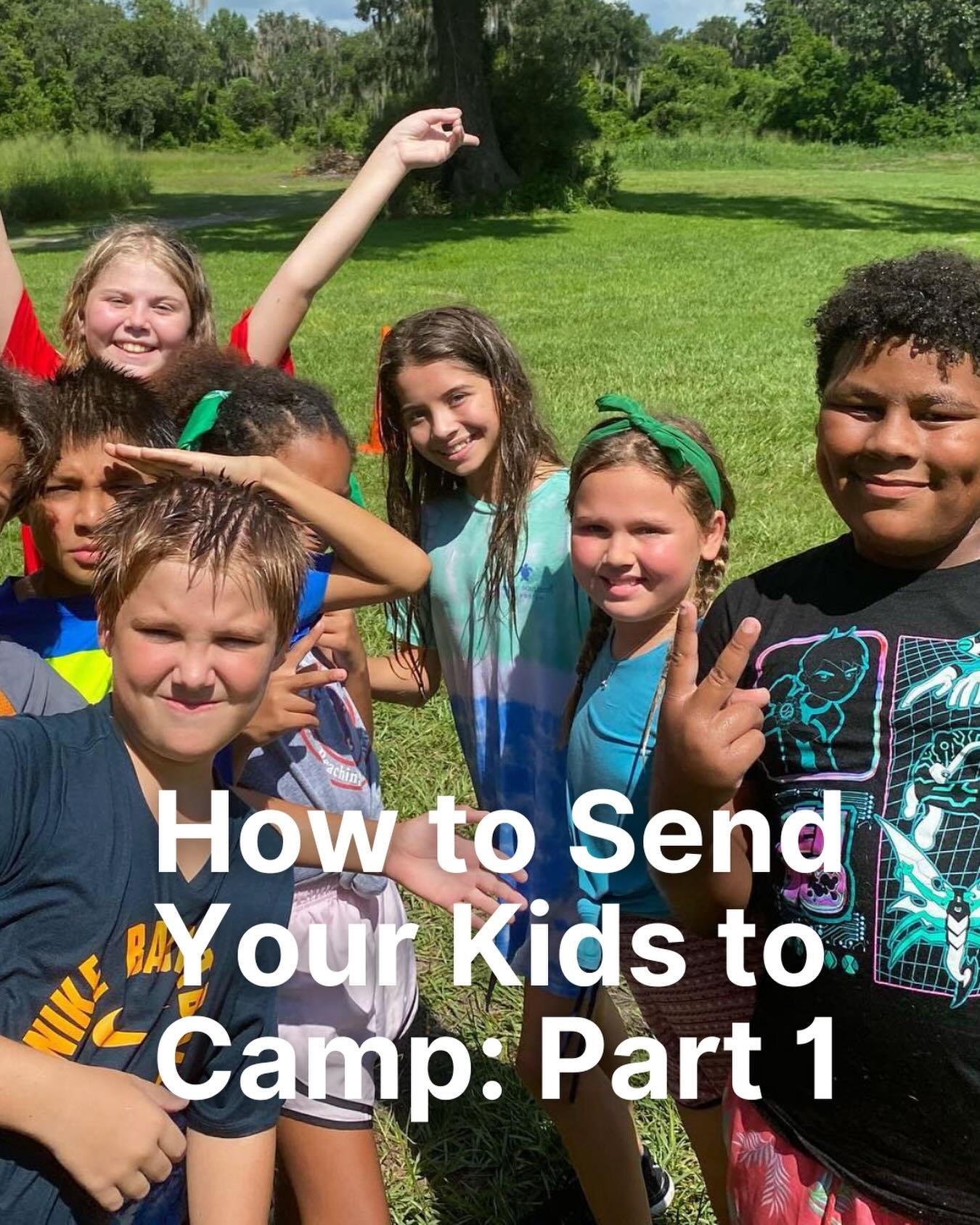 I love kids camp. But you can&rsquo;t decide on Sunday to go to camp on Monday. That&rsquo;s why for the next couple of weeks, I&rsquo;m sharing my step-by-step guide to take your kids to camp.

This week, I&rsquo;m covering looping your parents in, 