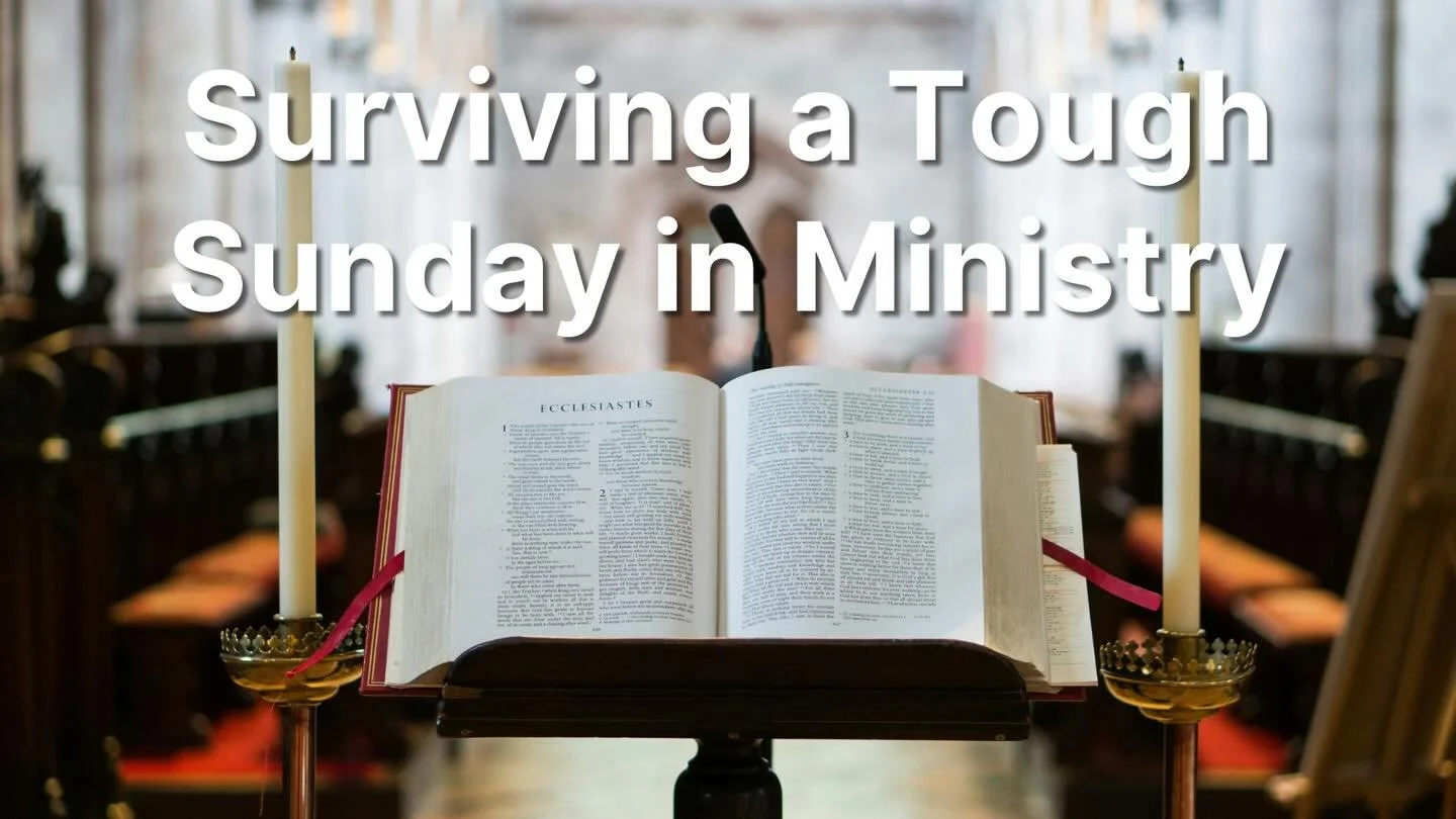 After the high of Easter, it&rsquo;s easy to feel down last Sunday. You had volunteers call out, attendance was less, and all those family commitments finally caught up to you.

I know it&rsquo;s tough because I&rsquo;ve been there. That&rsquo;s why 