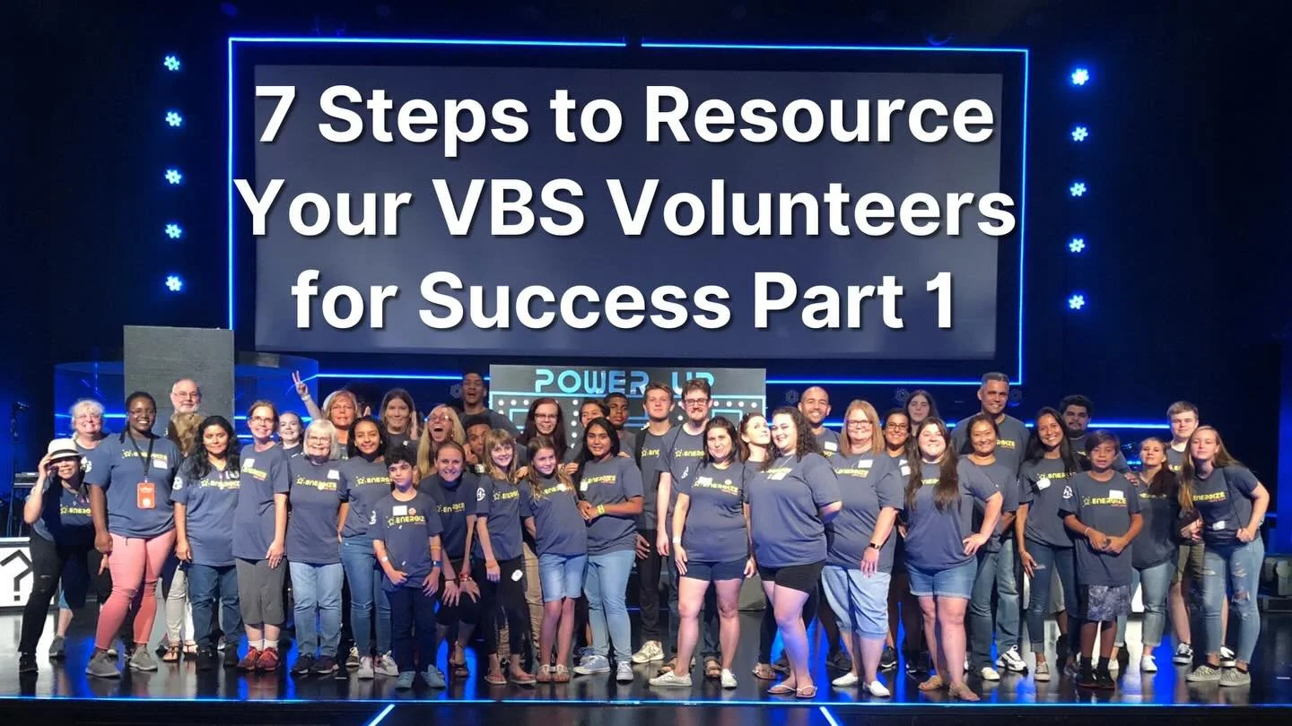 If you want a great VBS, you need a great volunteer team. With the summer right around the corner, now is the time to start building it.

This week, I&rsquo;m starting my 2-part series on resourcing your VBS volunteers that builds a great team. At th