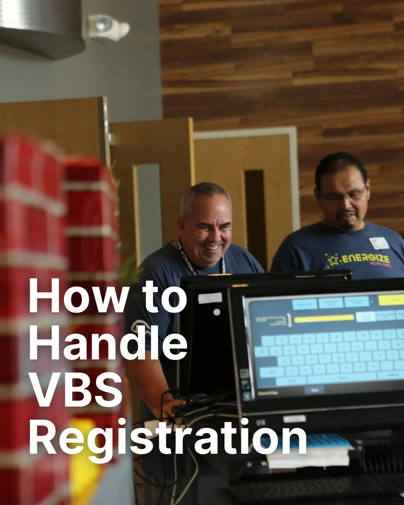 VBS registration is one of the most important aspects of the event. Get it wrong and your VBS can be a disaster. That&rsquo;s why this week, I&rsquo;m sharing my hard-learned system I&rsquo;ve developed over many years of leading the biggest event of