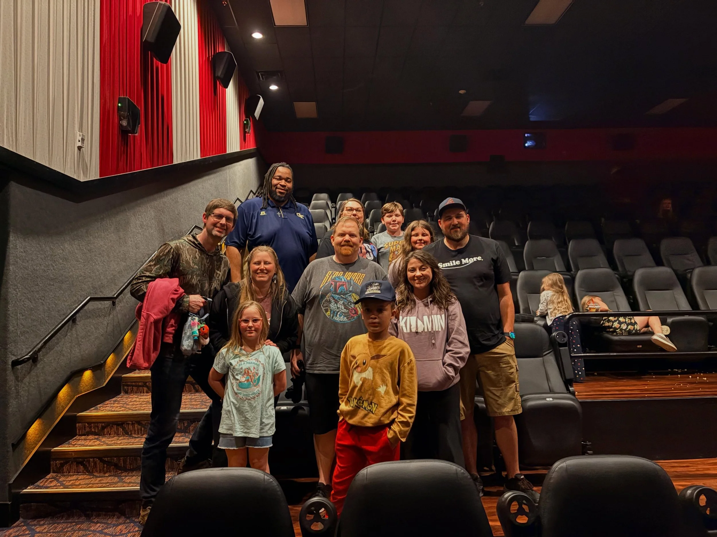 Had a great time with a great group of people watching The Madalorian and Grogu. It was a fun ride. I&rsquo;m glad Star Wars is back in theaters.