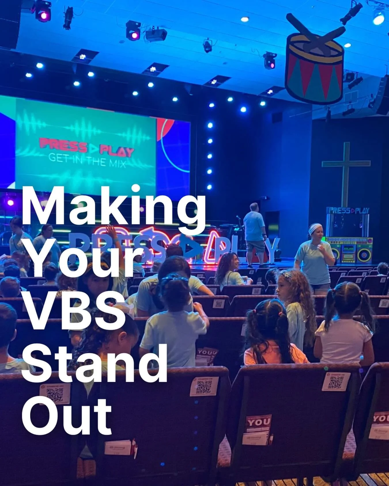 I was driving down the road in my small Southern town and counted 3 VBSs within a mile of each other. If you live here, you understand the tension. You never want to compete with other churches, but you also want unchurched kids to come to your event